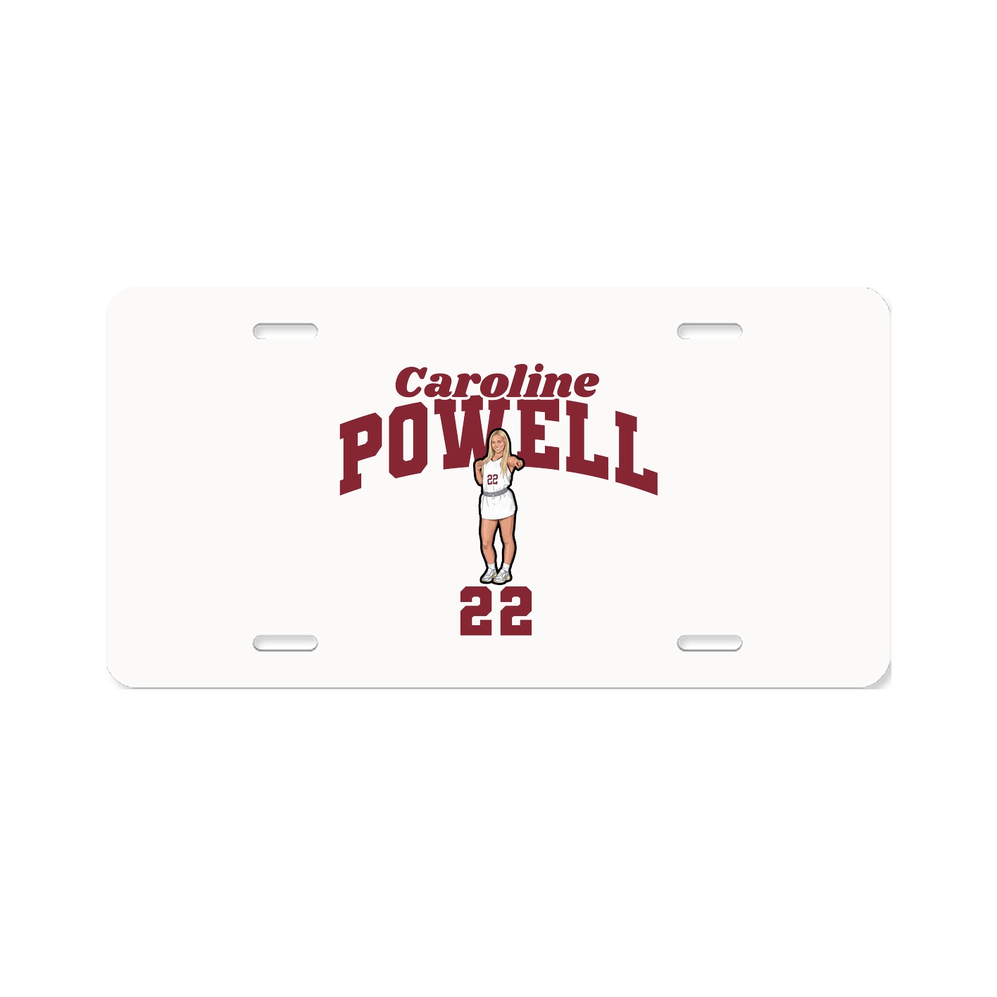 License Plate — Signature Arch in Classic