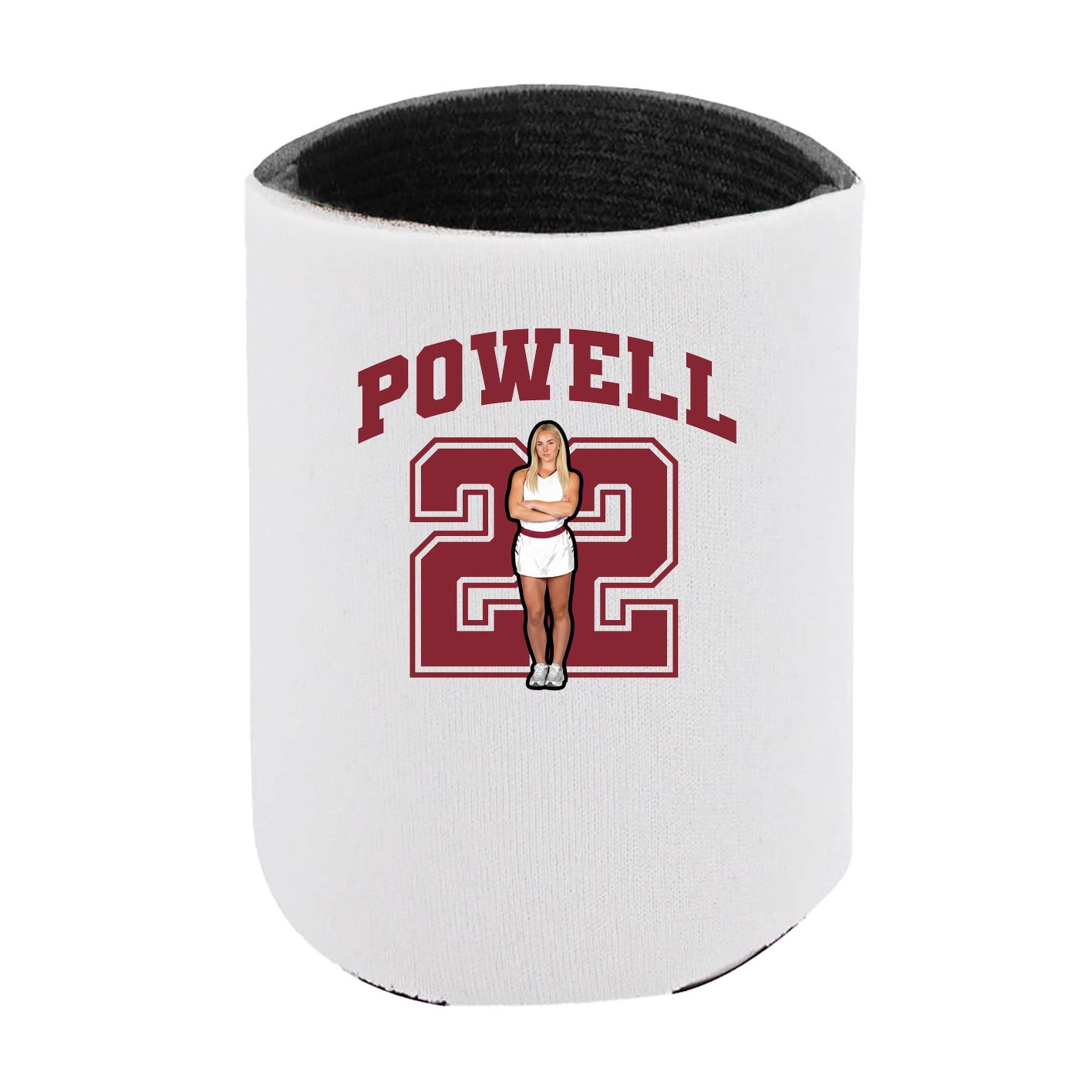 Can Holder — Number in White