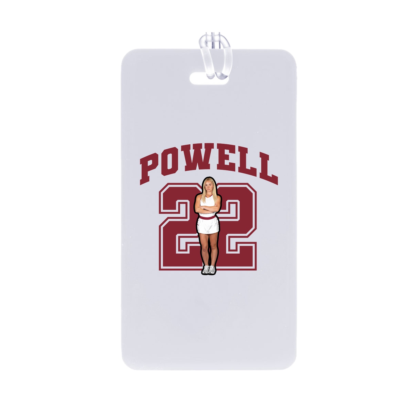 Bag Tag — Number in Classic