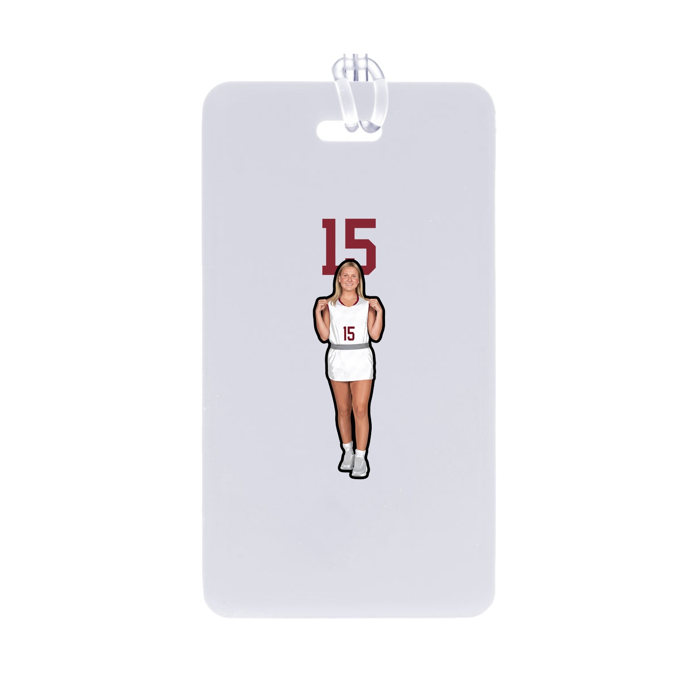 Bag Tag — Number Top in Classic