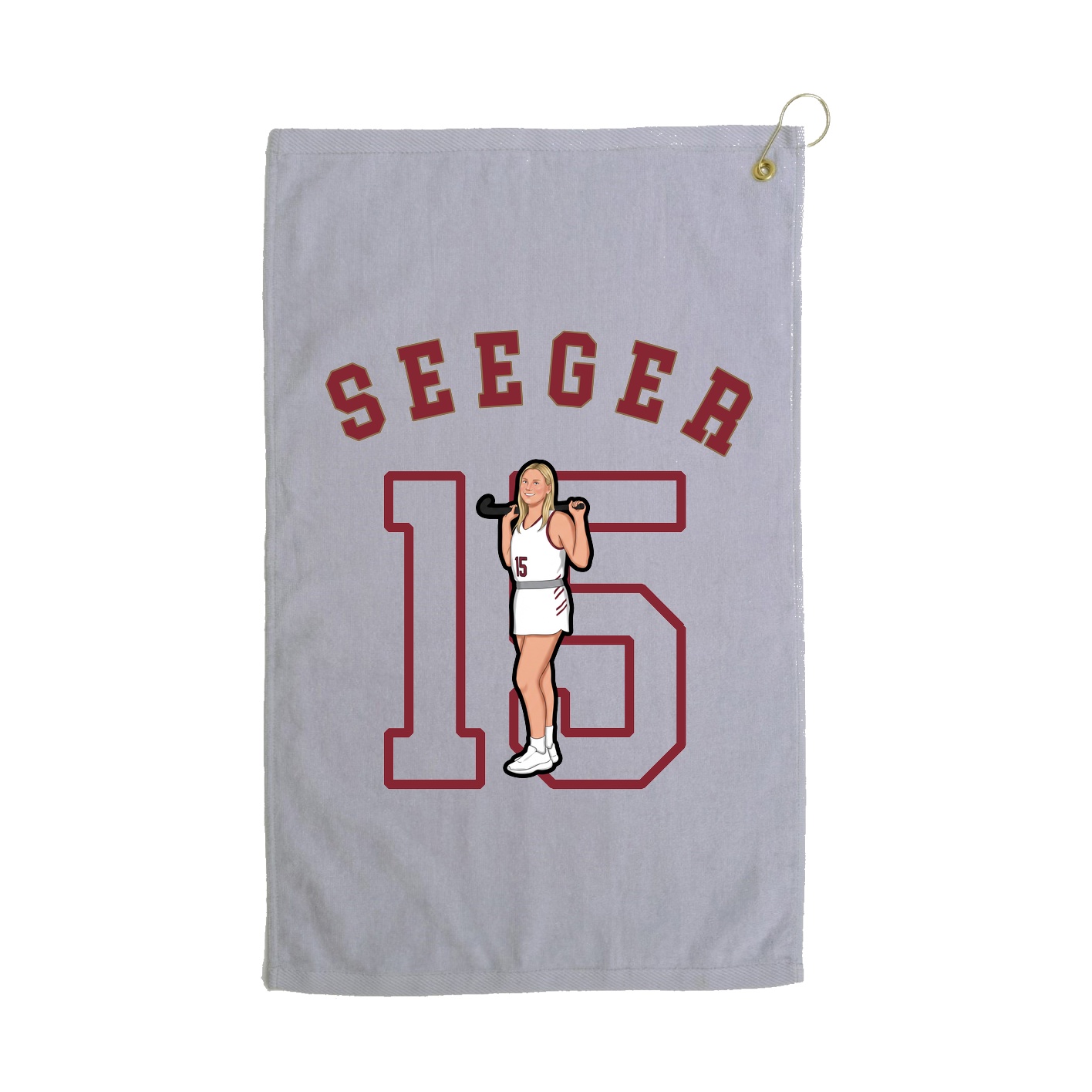 Golf Towel — Shirsey Arch in Grey