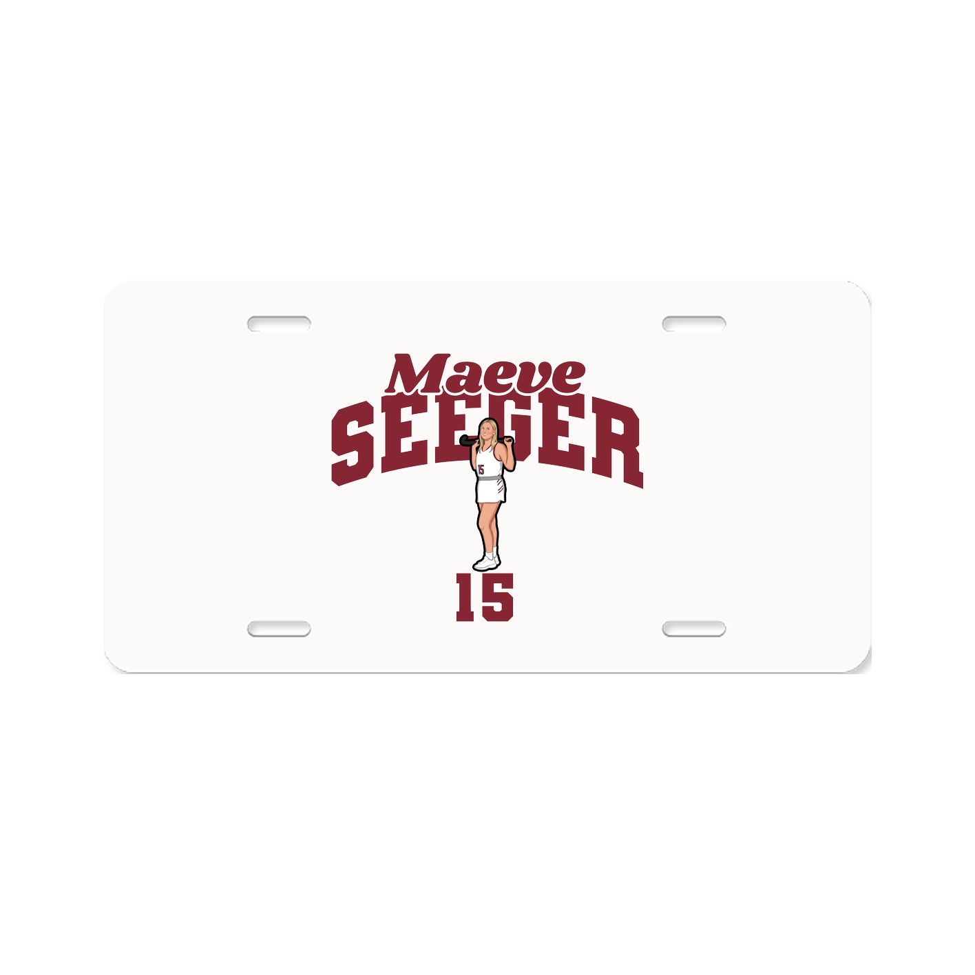 License Plate — Signature Arch in Classic