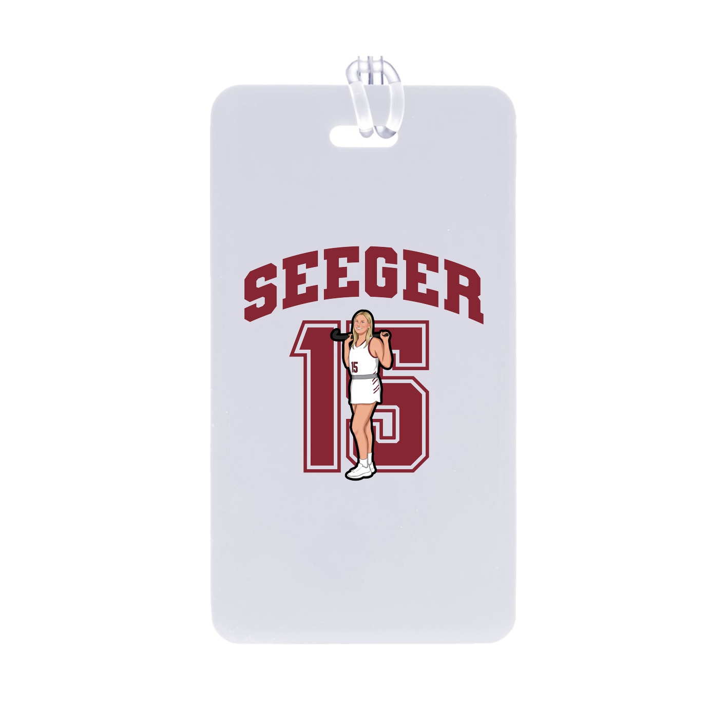 Bag Tag — Number in Classic