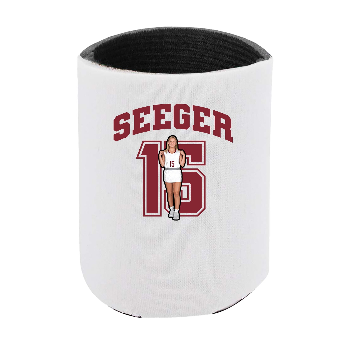 Can Holder — Number in White