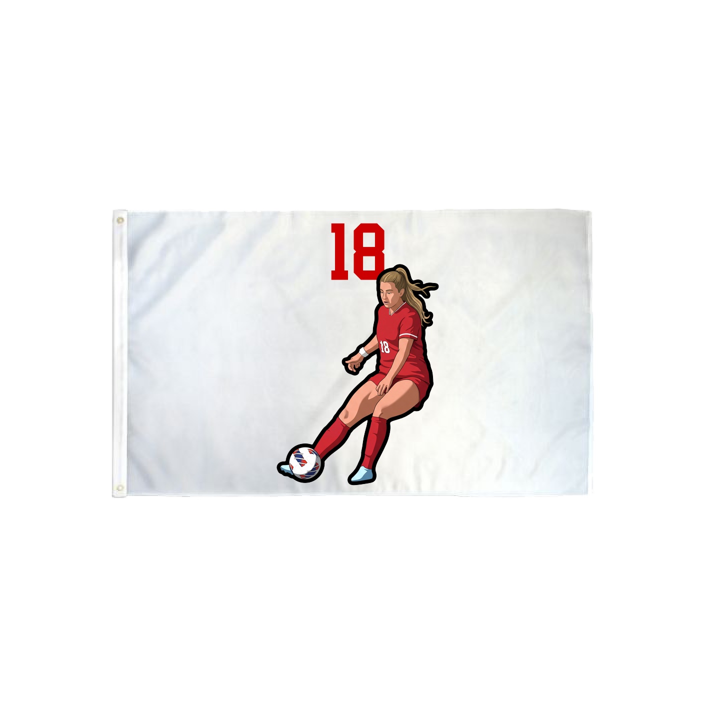 3x5 Flag — Number Top in Classic