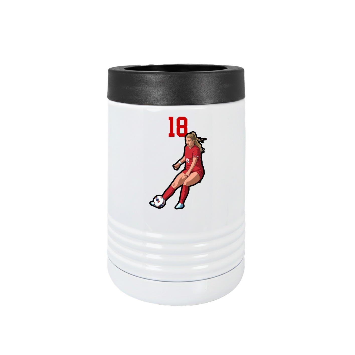 Beverage Holder — Number Top in White