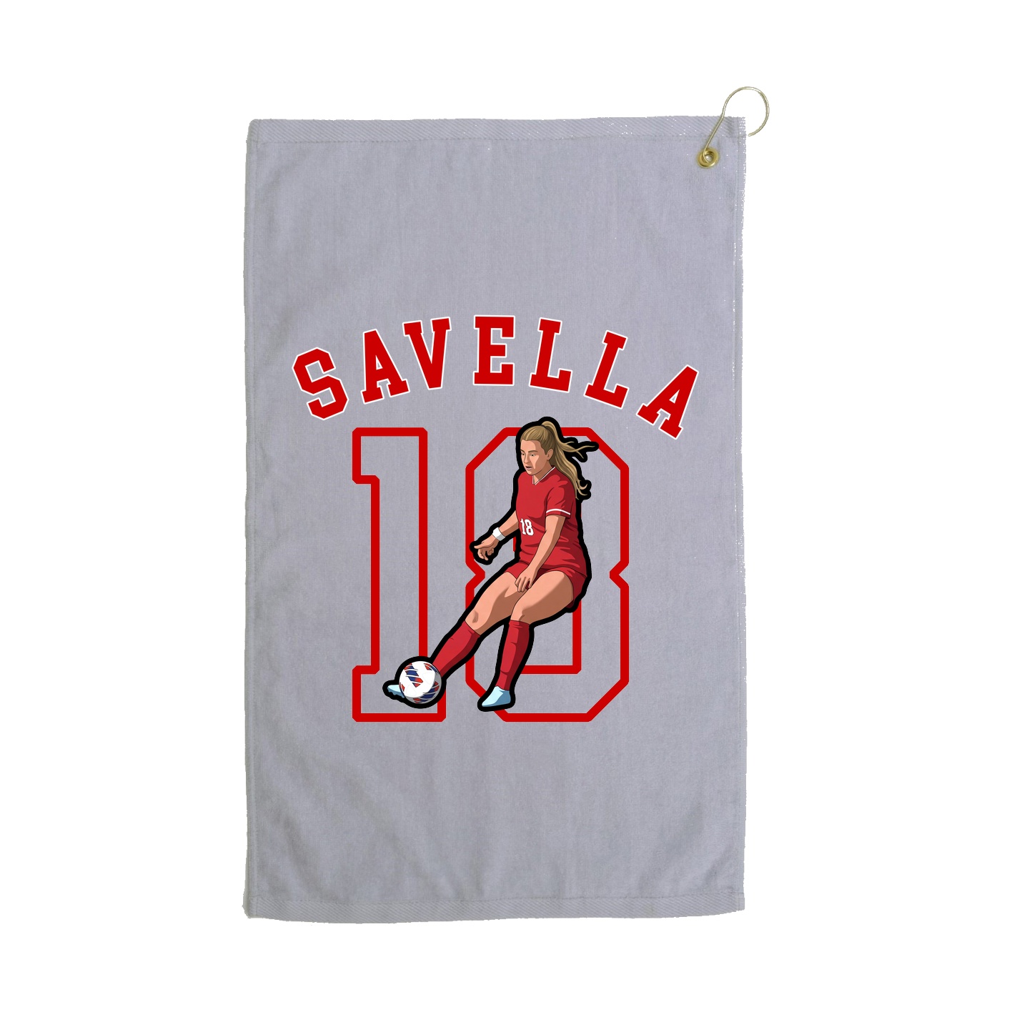 Golf Towel — Shirsey Arch in Grey