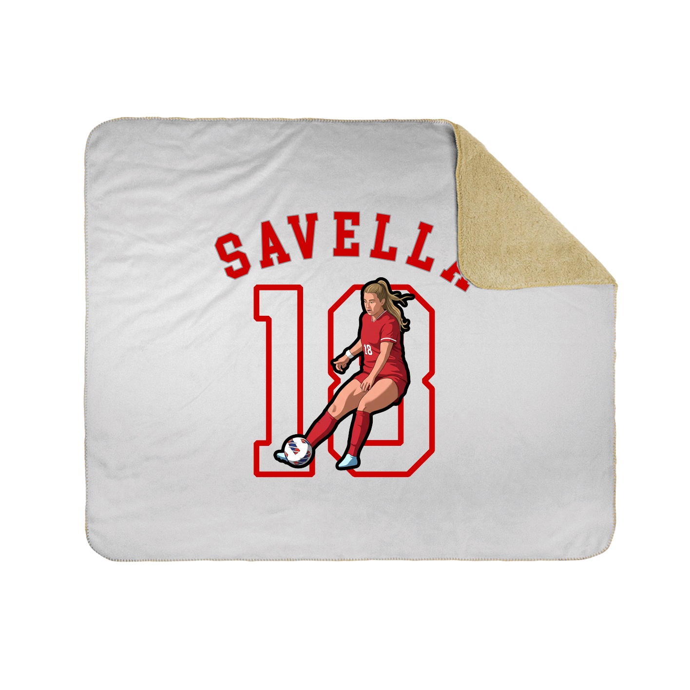 Throw Blanket — Shirsey Arch in White