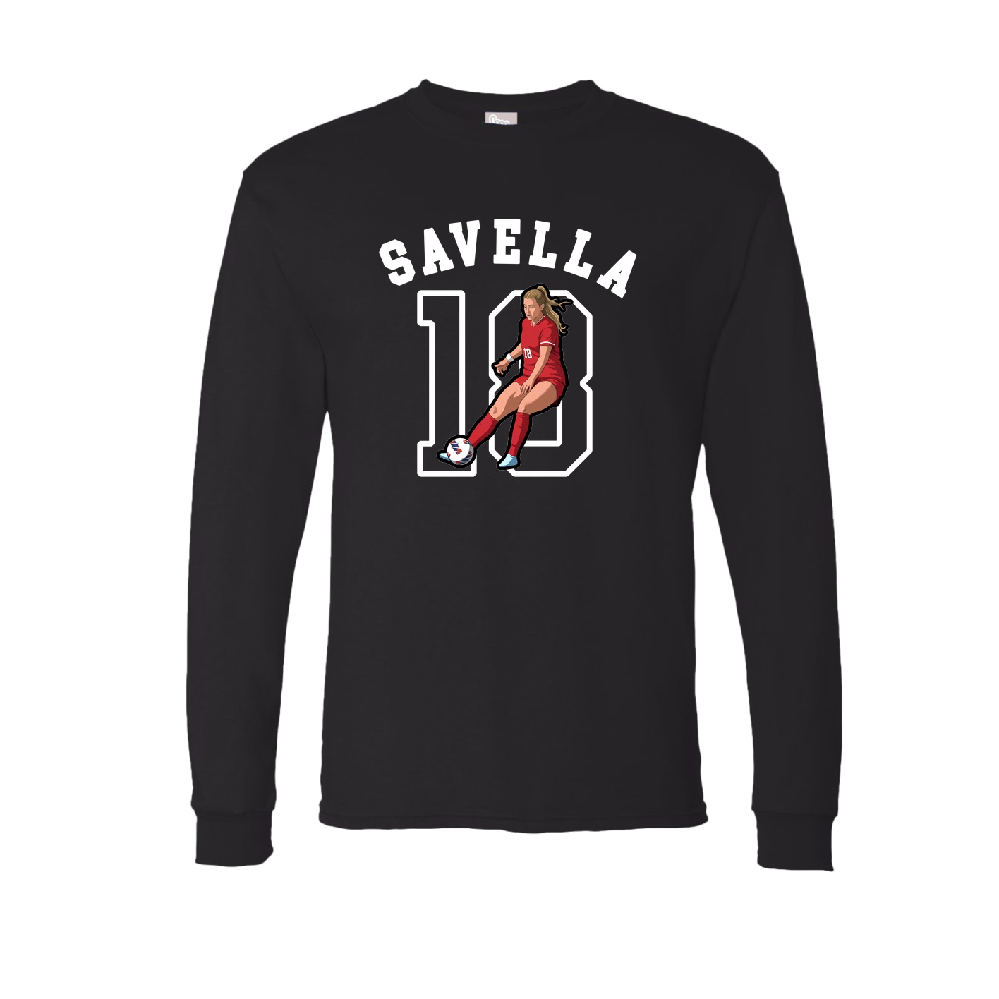 Long Sleeve Tee — Shirsey Arch in Black