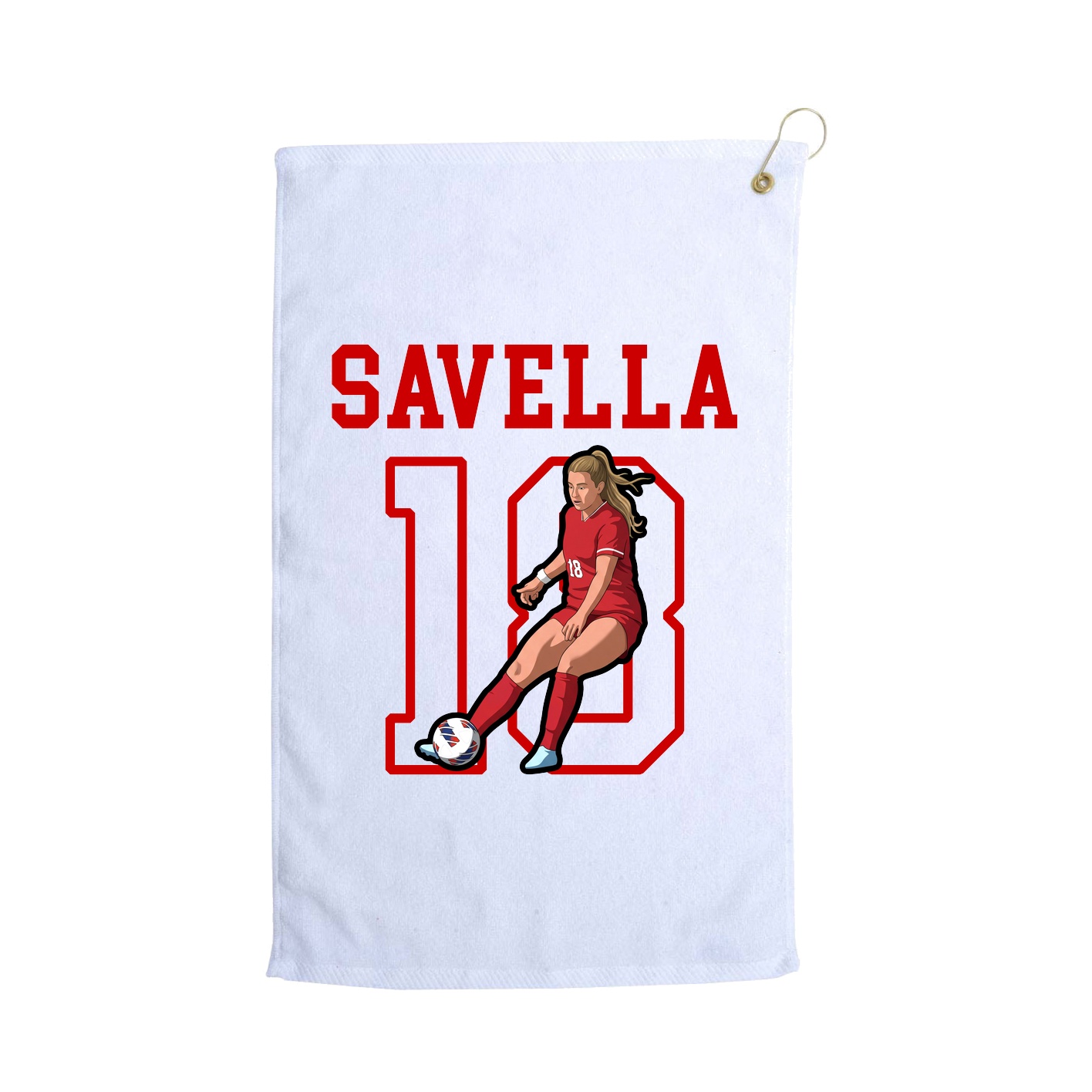 Golf Towel — Shirsey in White