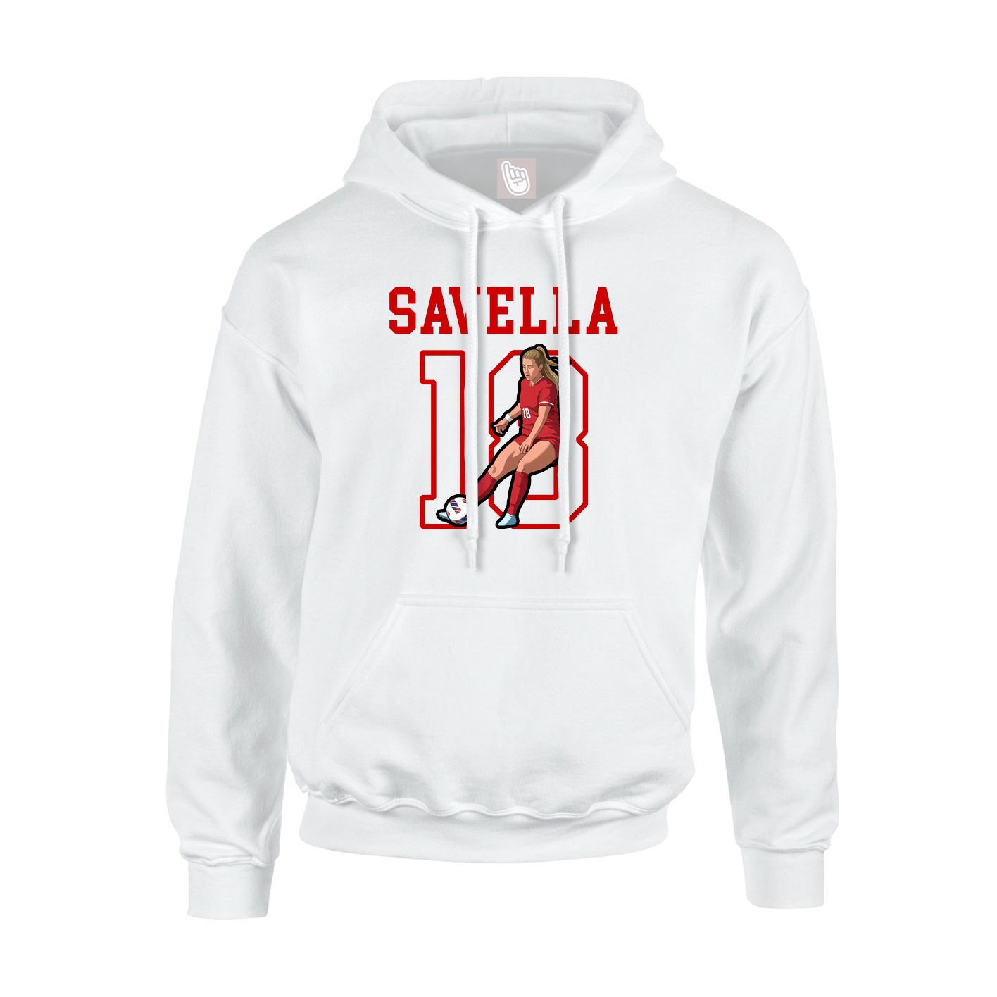 Youth Hoodie — Shirsey in White