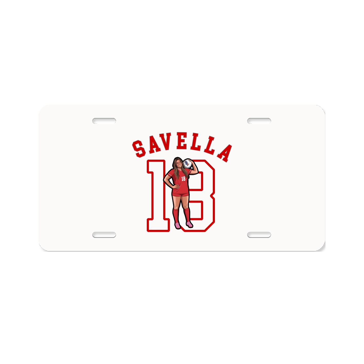 License Plate — Shirsey Arch in Classic