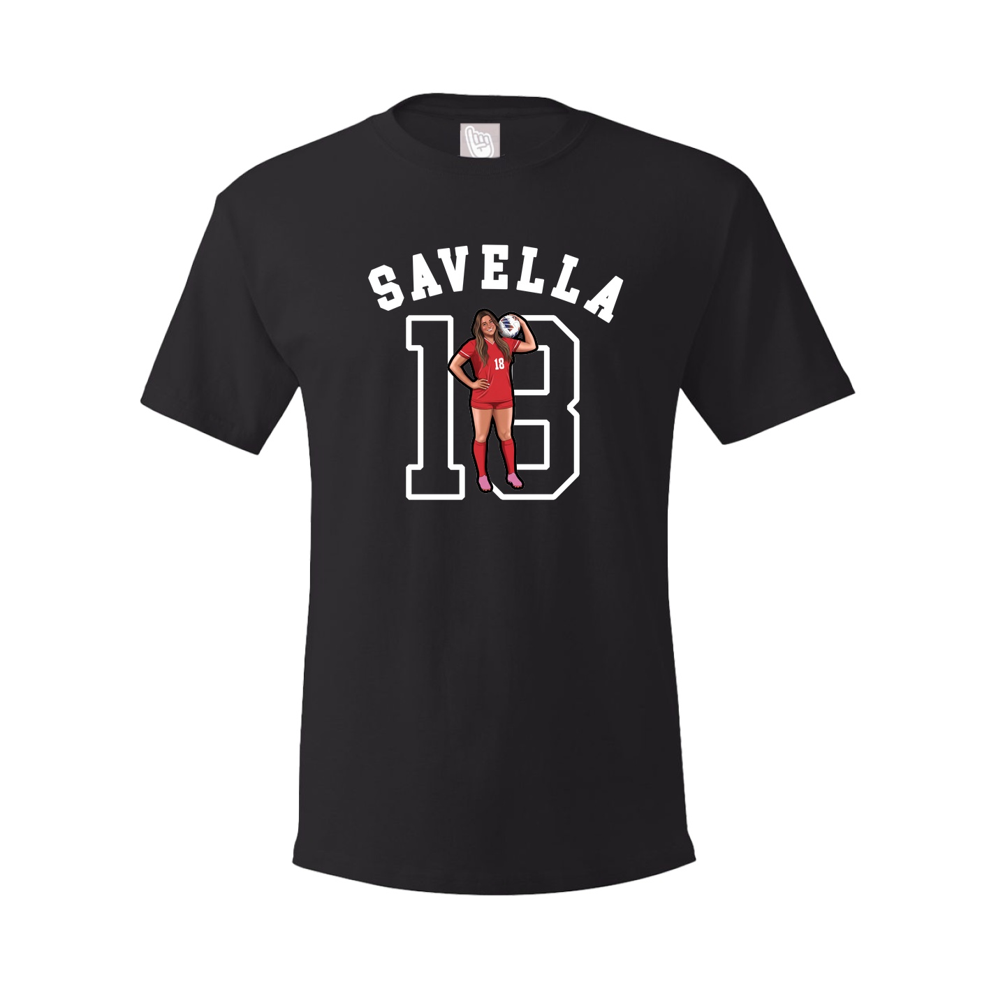 Youth Tee — Shirsey Arch in Black