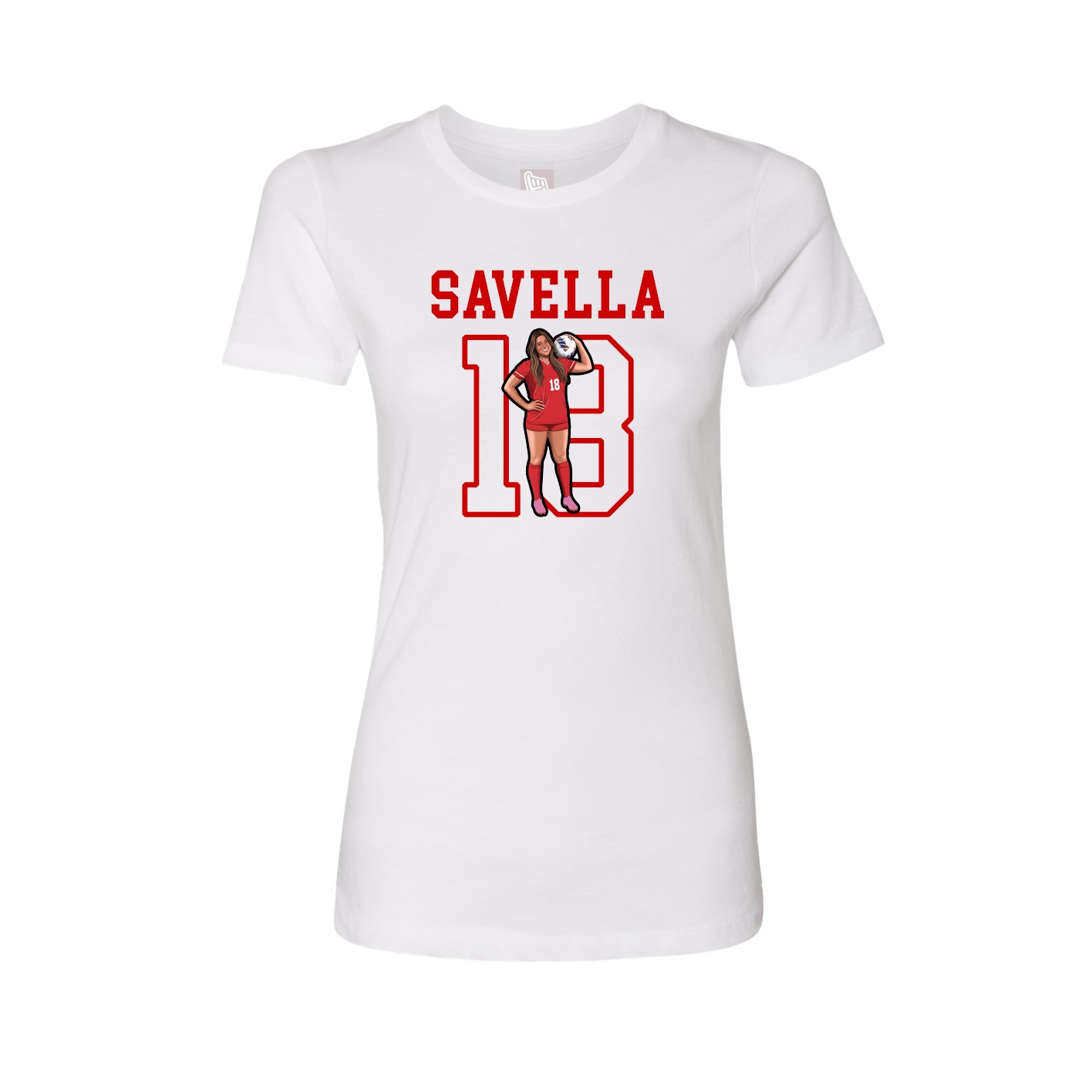 Fitted Women's Tee — Shirsey in White