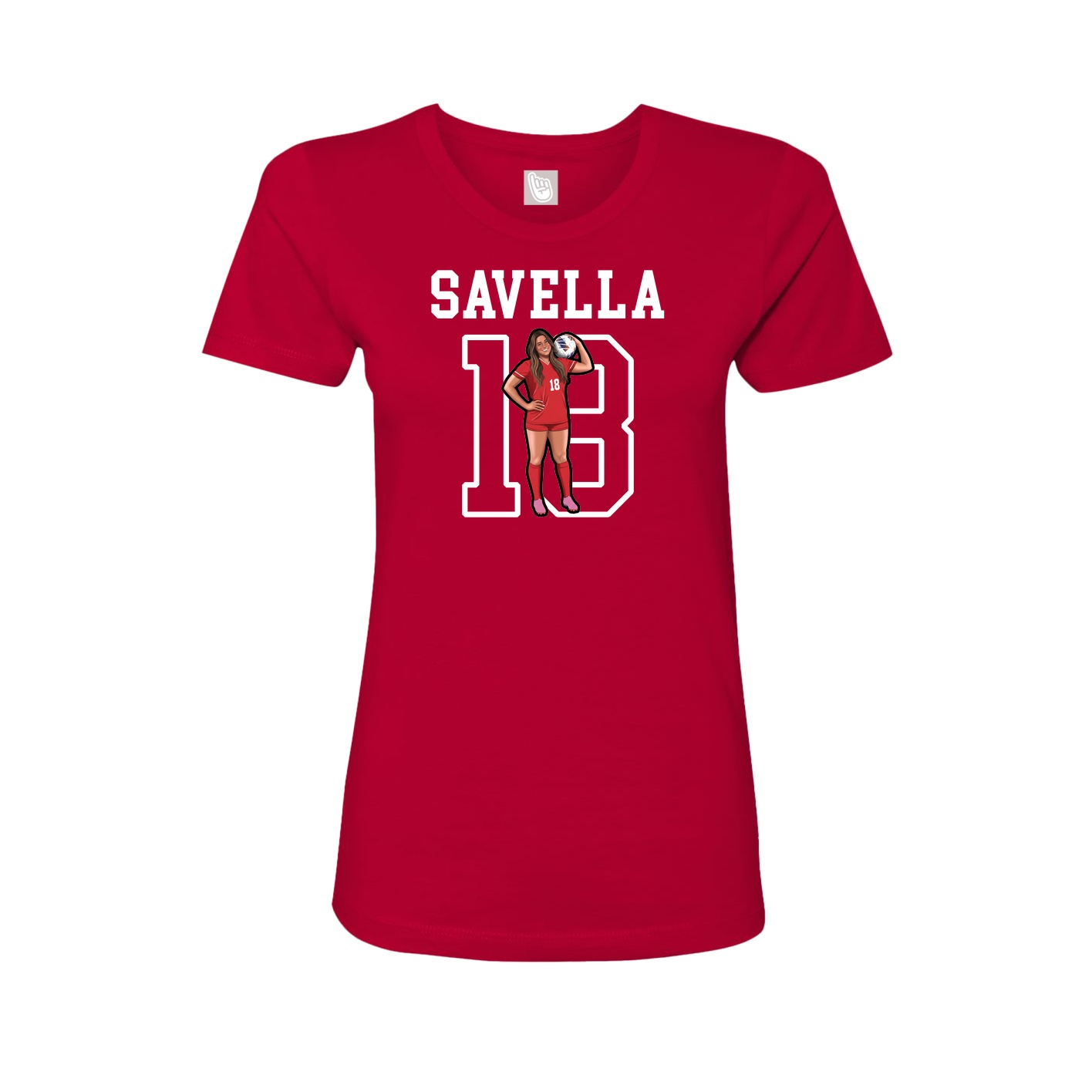 Womens Tee — Shirsey in Red