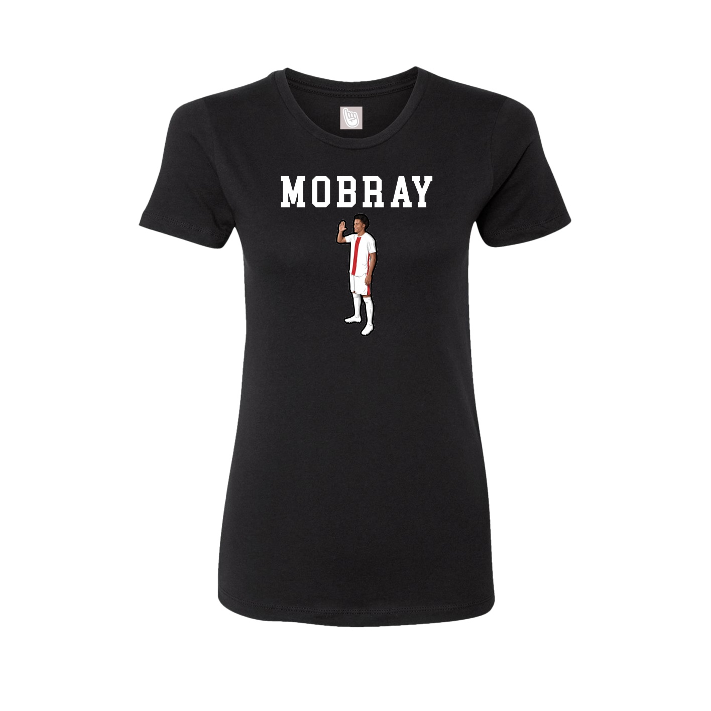 Fitted Women's Tee — Shirsey in Black