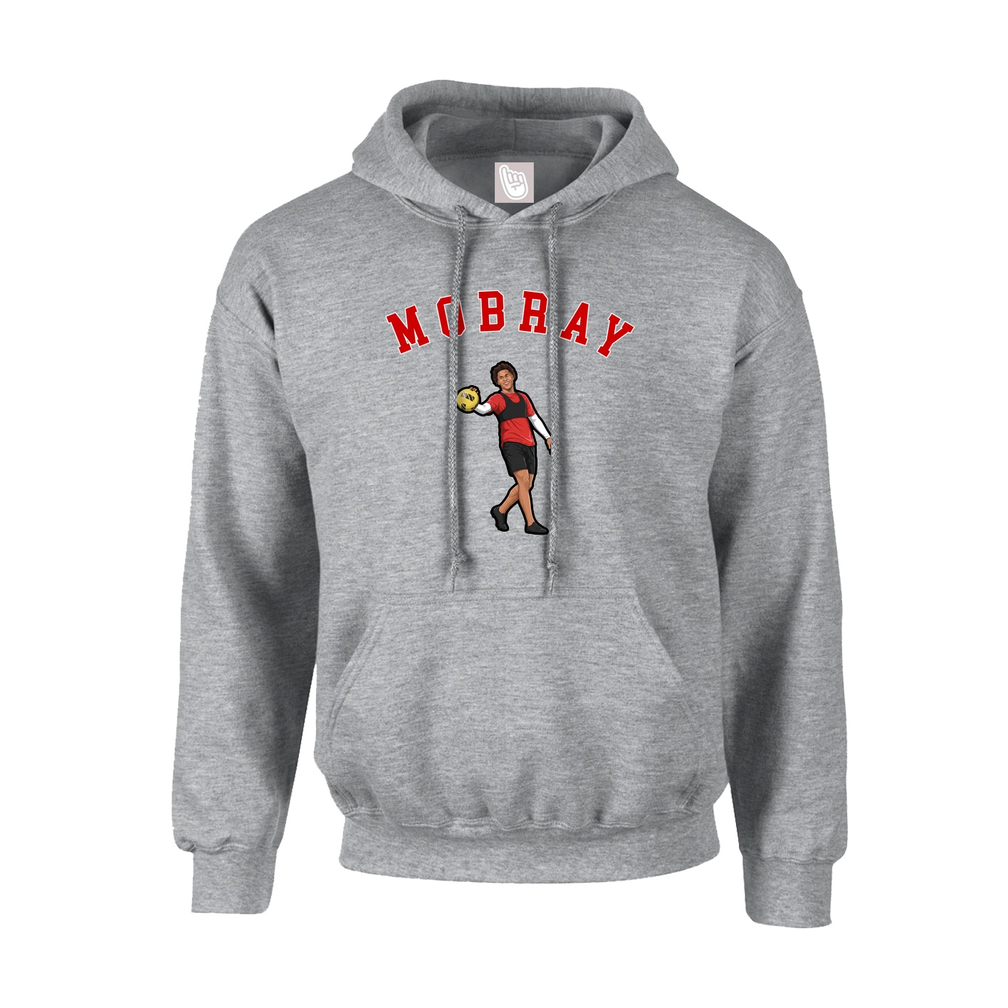 Hoodie — Shirsey Arch in Grey