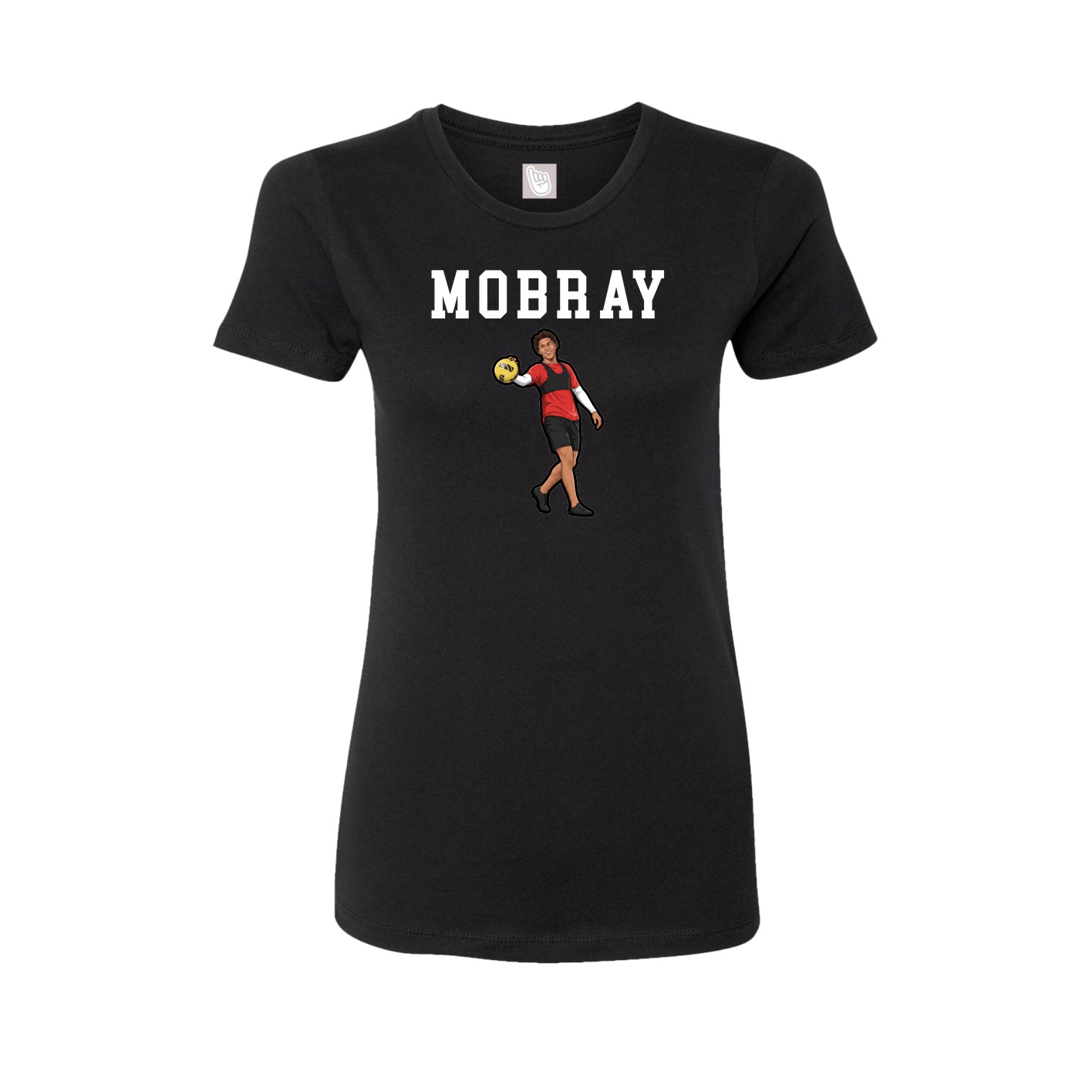 Fitted Women's Tee — Shirsey in Black
