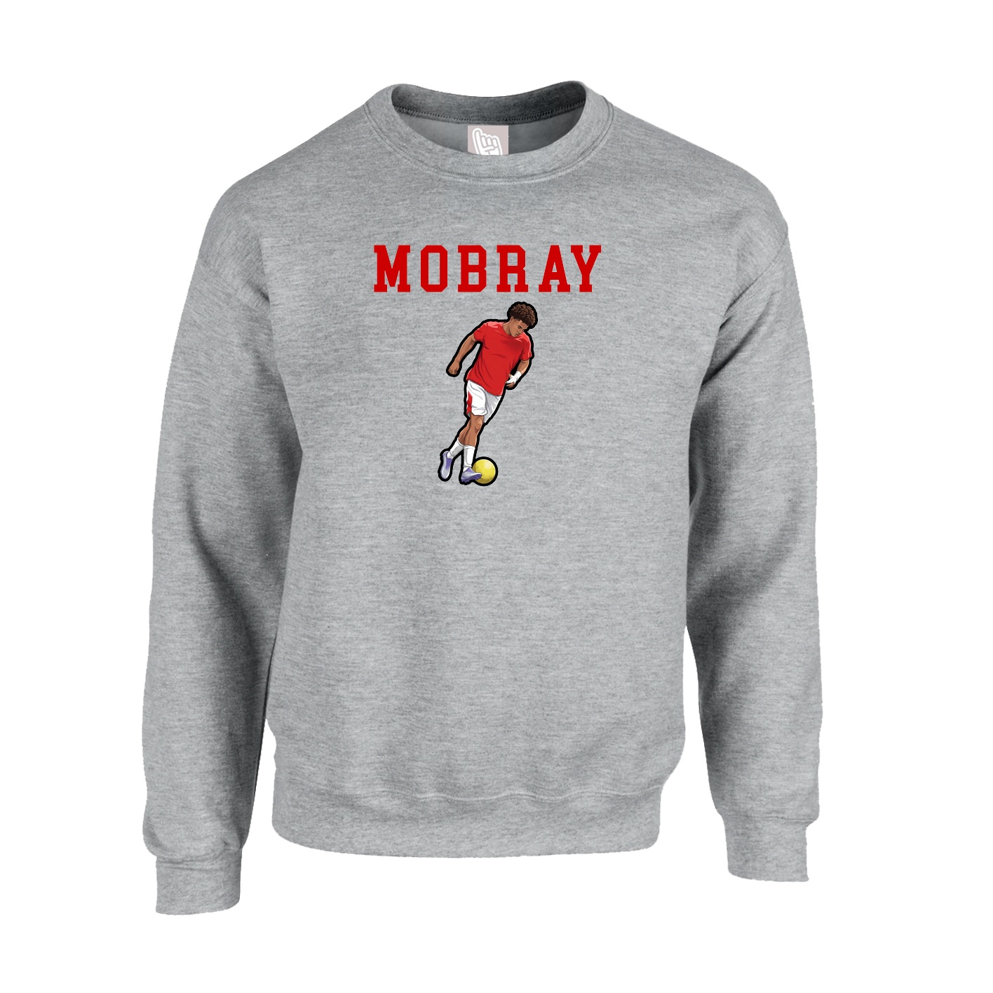 Fleece Crew — Shirsey in Grey