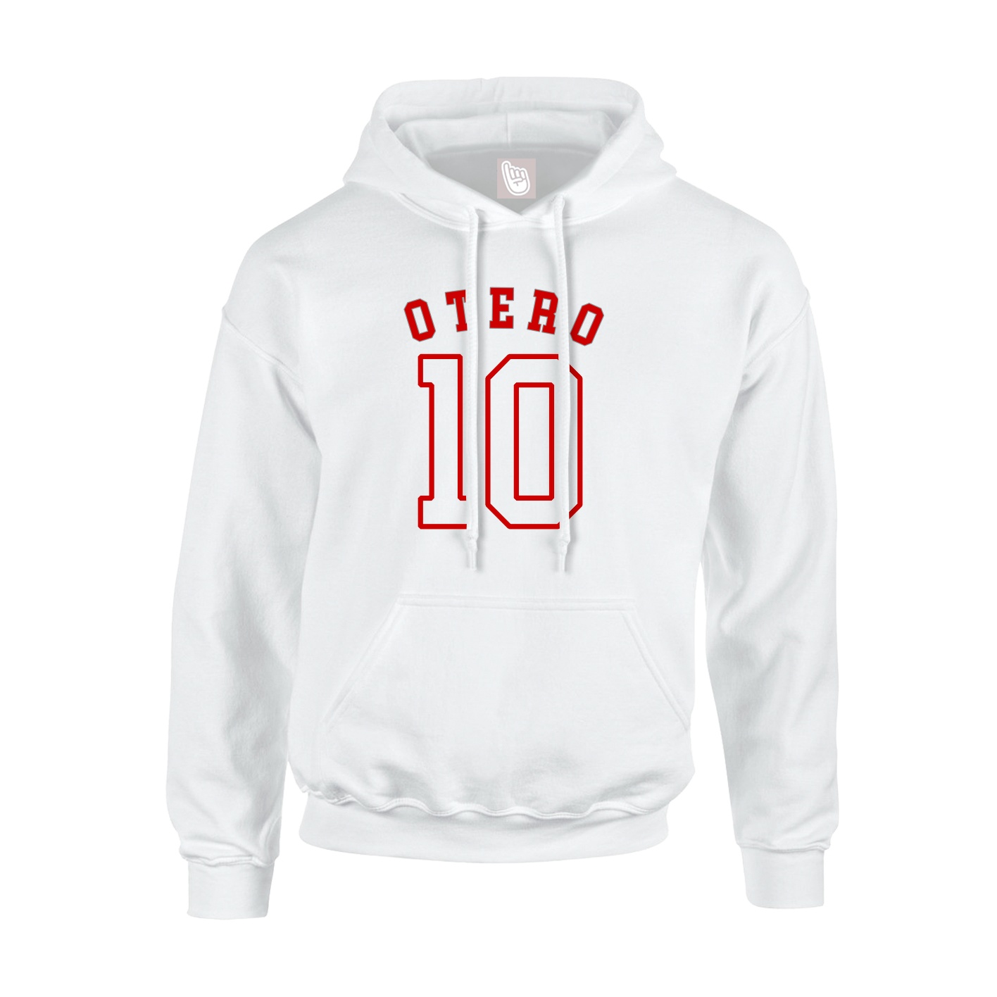 Hoodie — Shirsey Arch in White