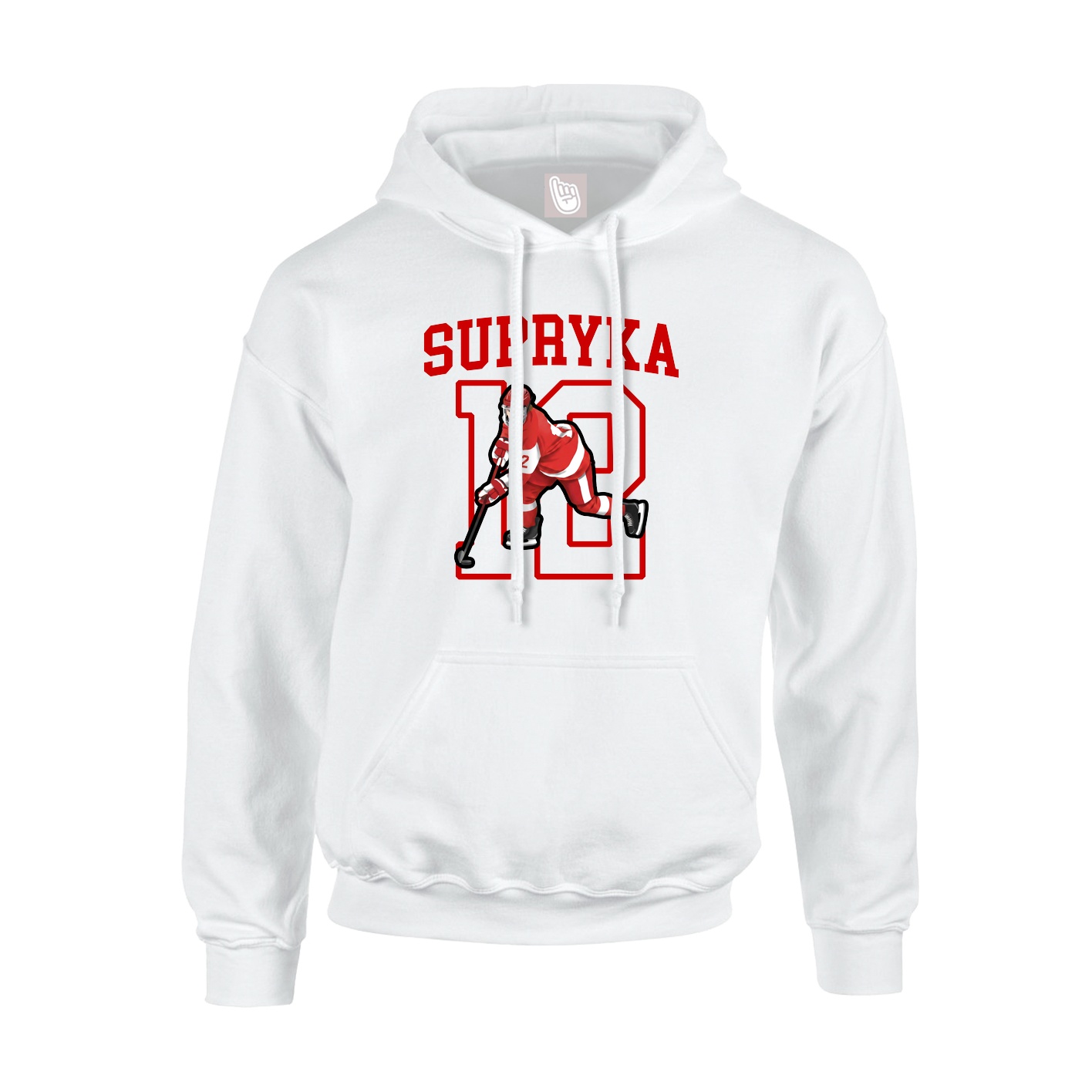 Hoodie — Shirsey in White