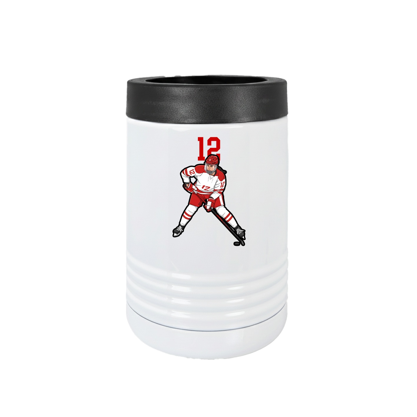 Beverage Holder — Number Top in White