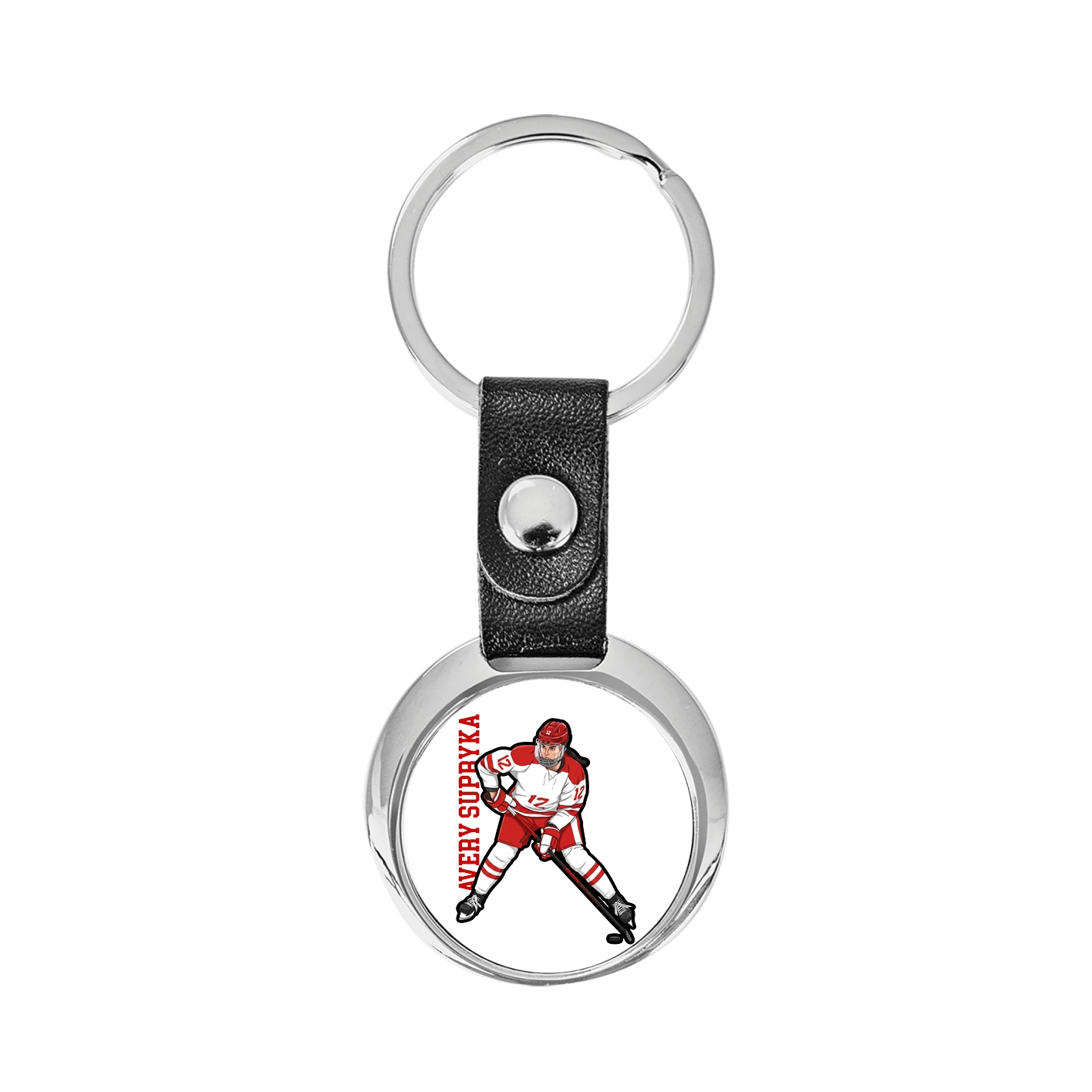 Key Chain — Name Vertical in Classic