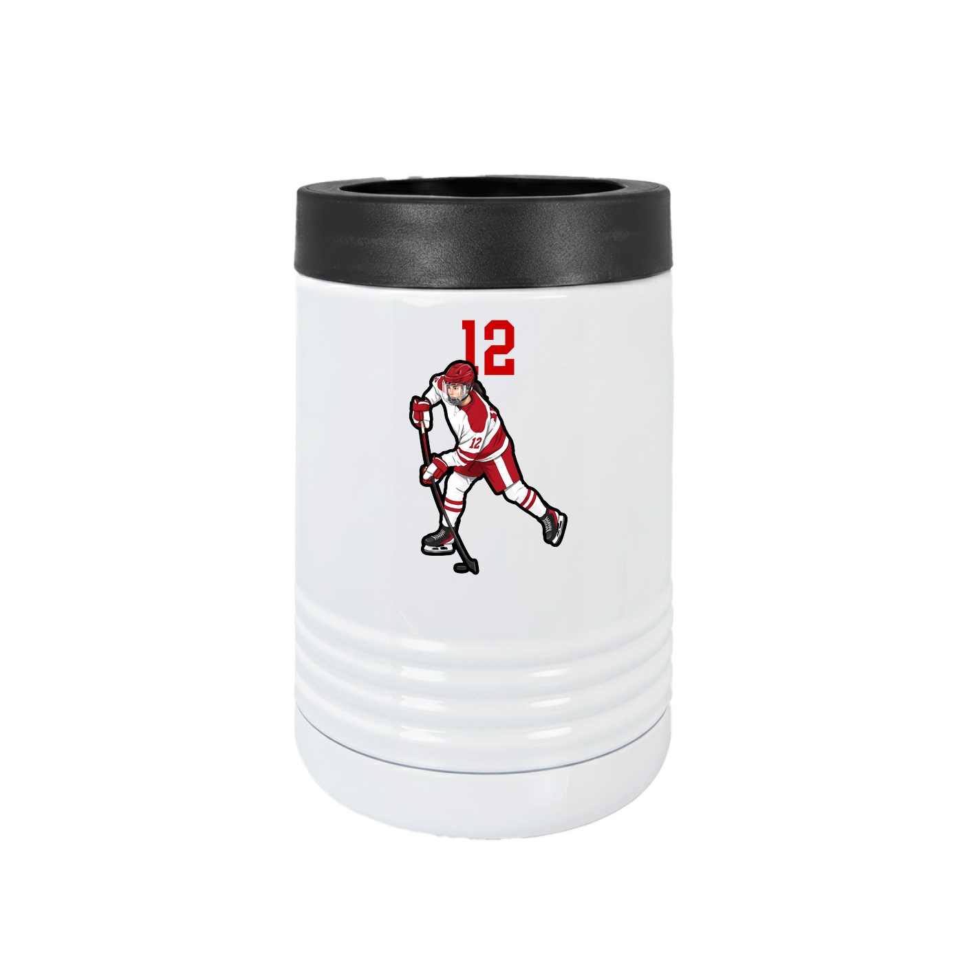 Beverage Holder — Number Top in White