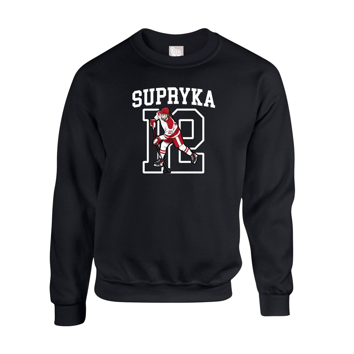 Fleece Crew — Shirsey in Black