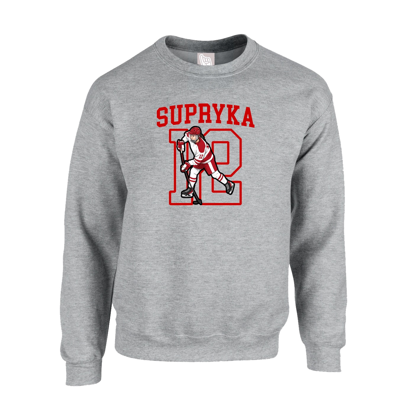 Fleece Crew — Shirsey in Grey