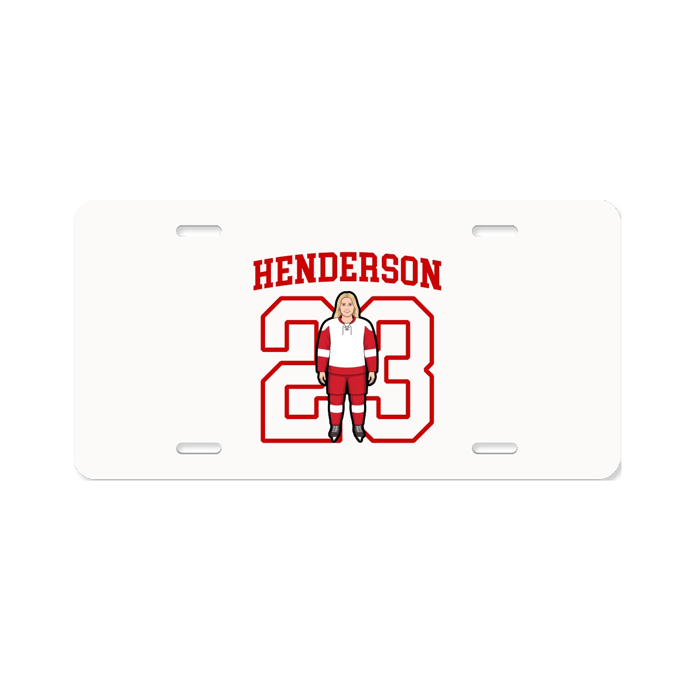 License Plate — Shirsey in Classic