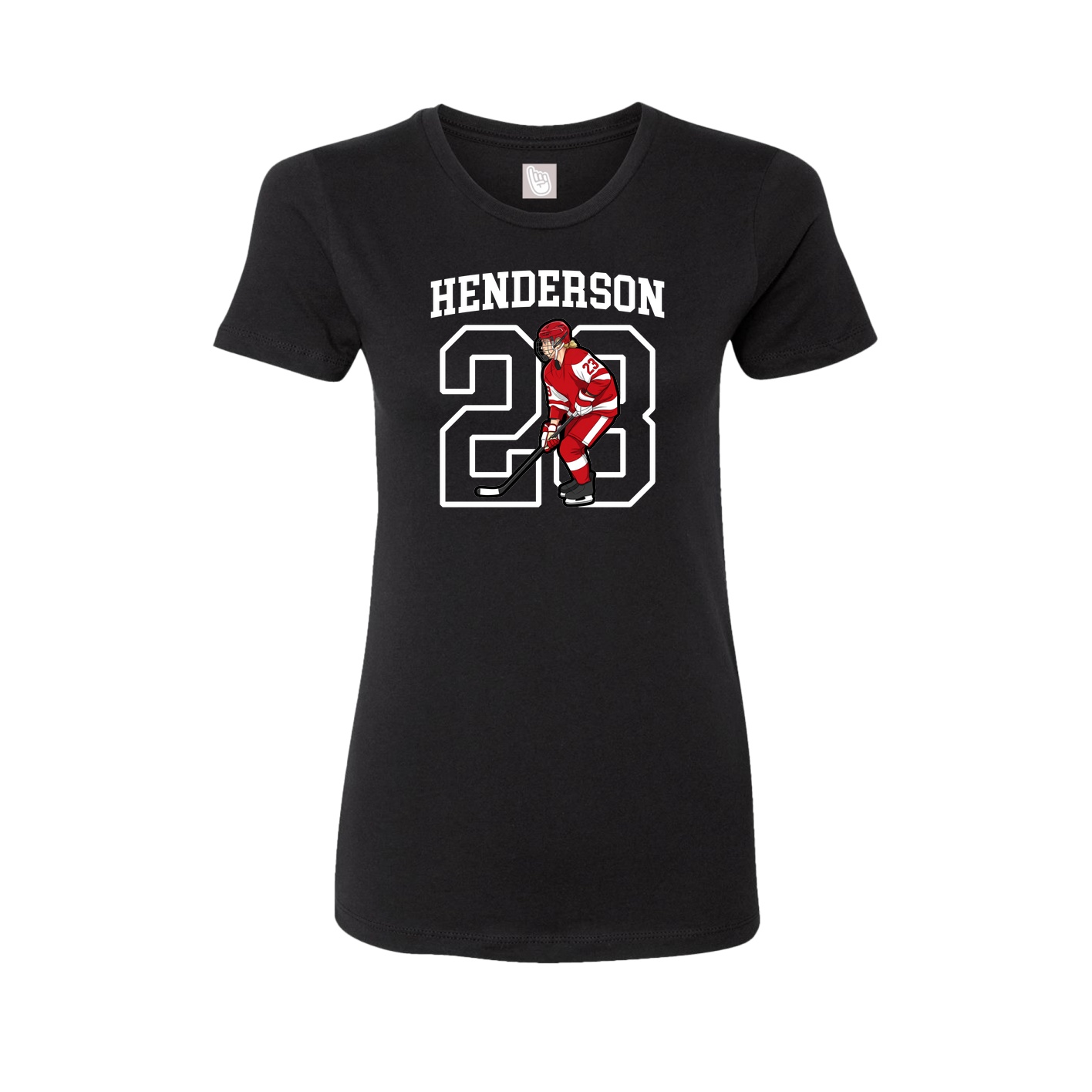 Fitted Women's Tee — Shirsey in Black