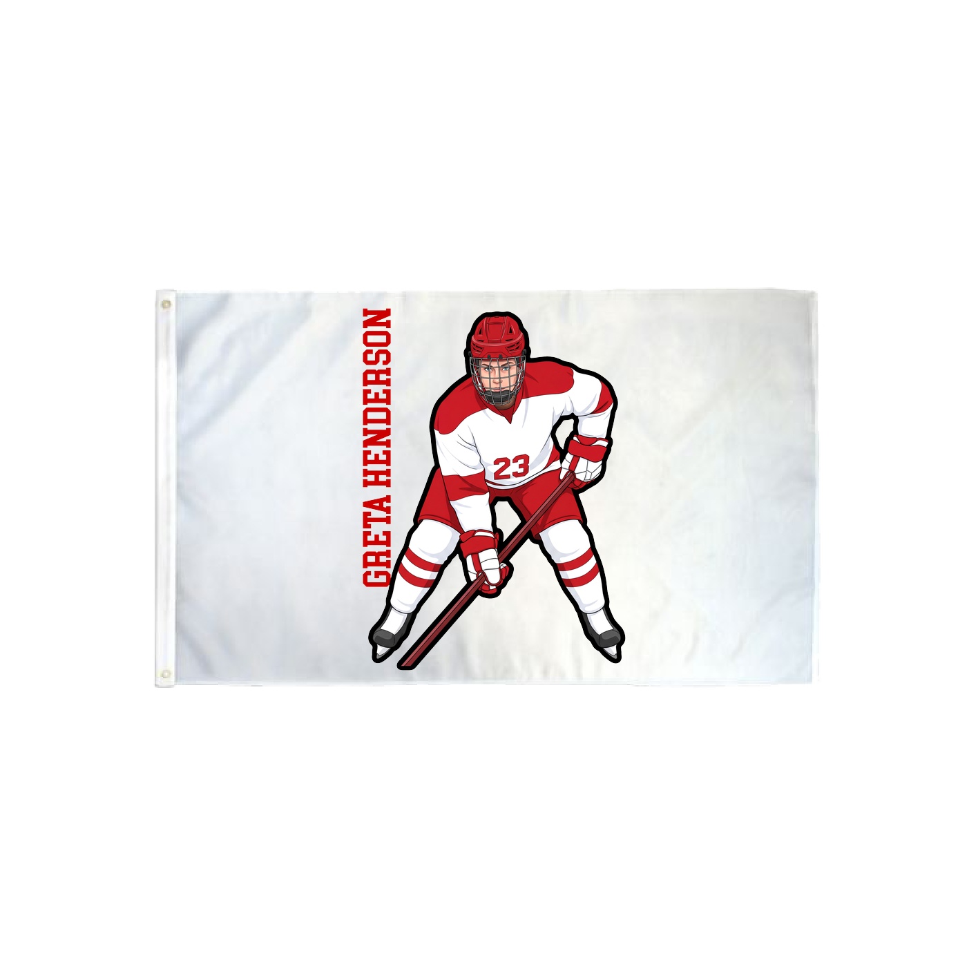 3x5 Flag — Name Vertical in Classic