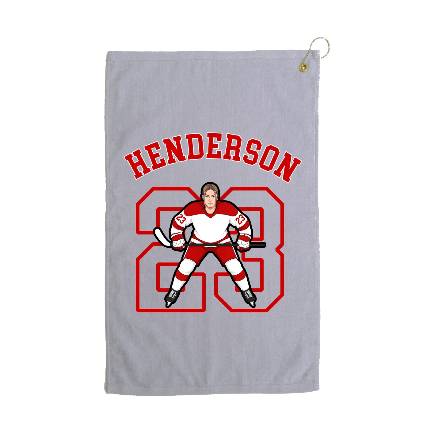 Golf Towel — Shirsey Arch in Grey