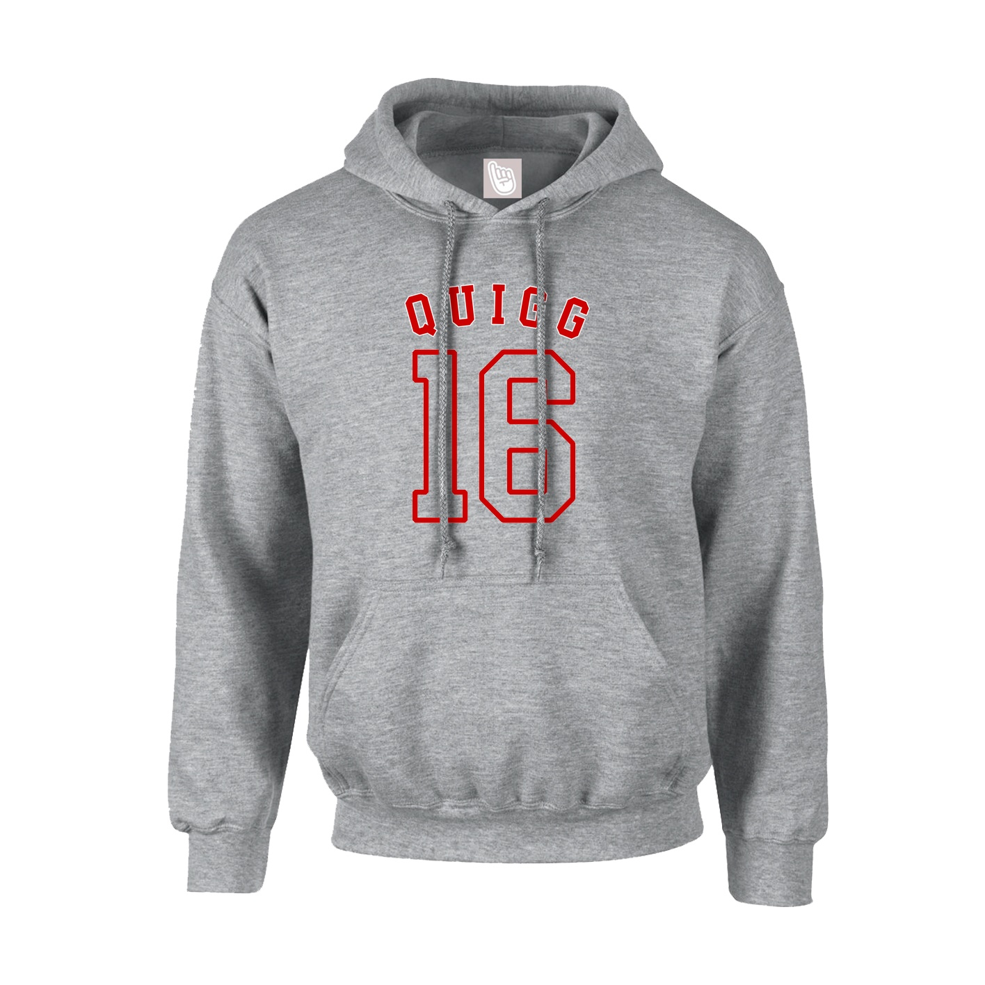 Youth Hoodie — Shirsey Arch in Grey