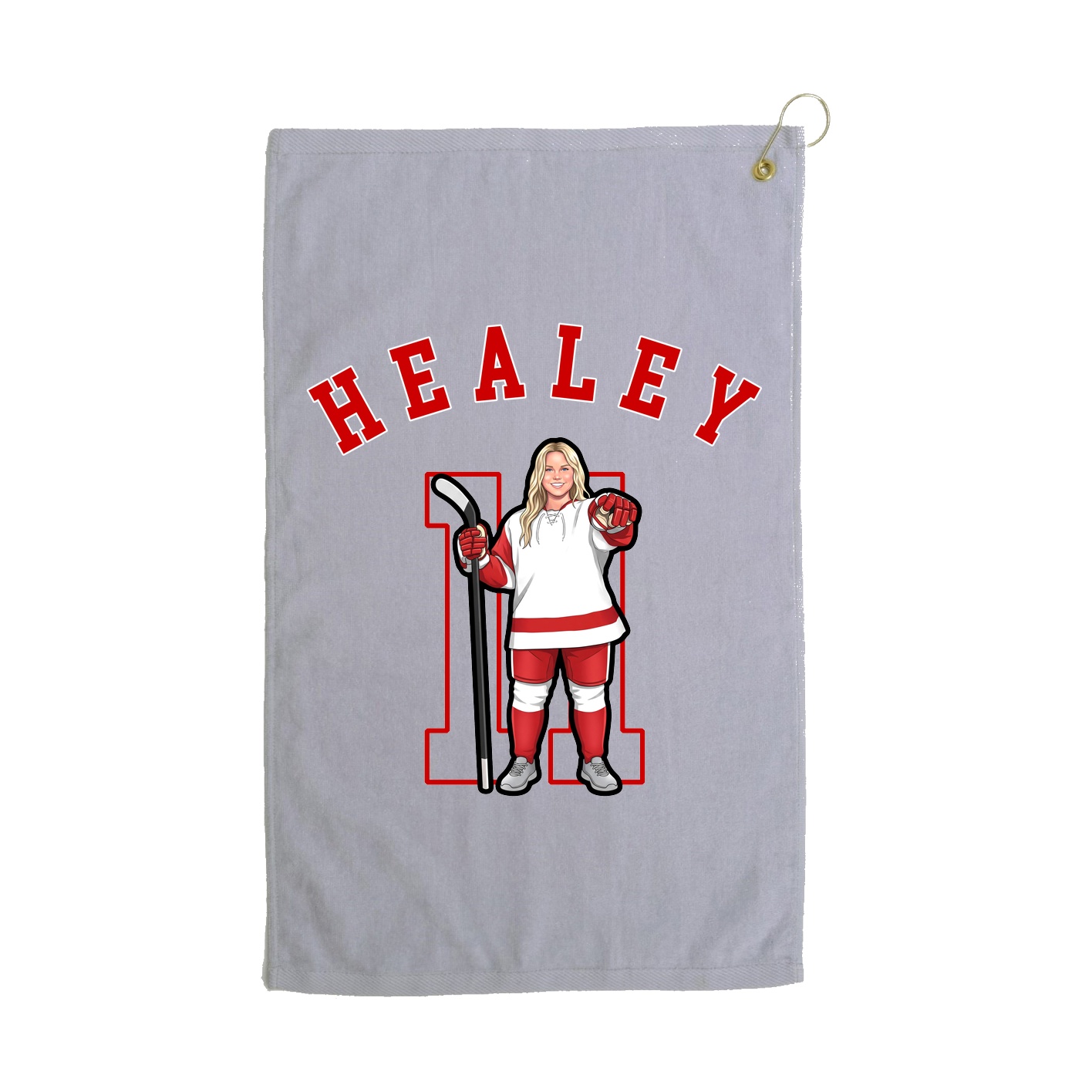 Golf Towel — Shirsey Arch in Grey