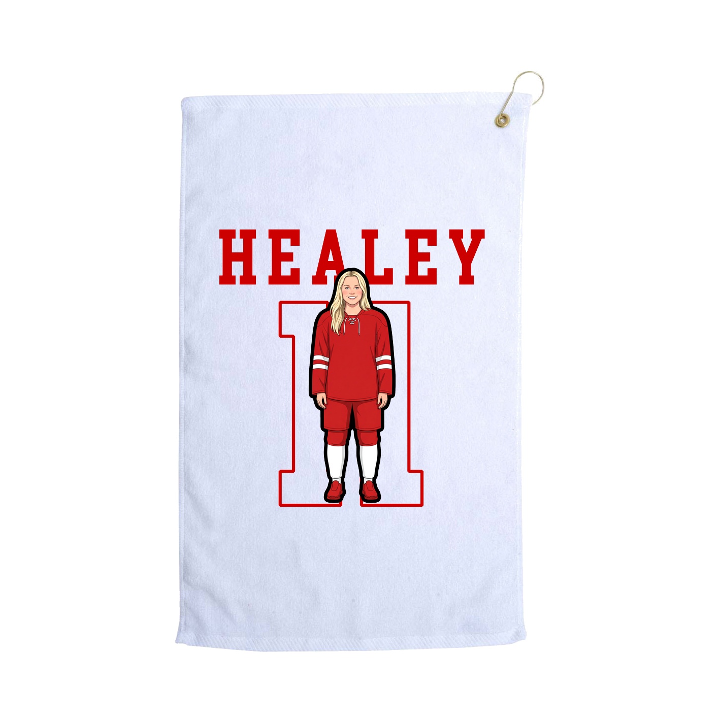 Golf Towel — Shirsey in White