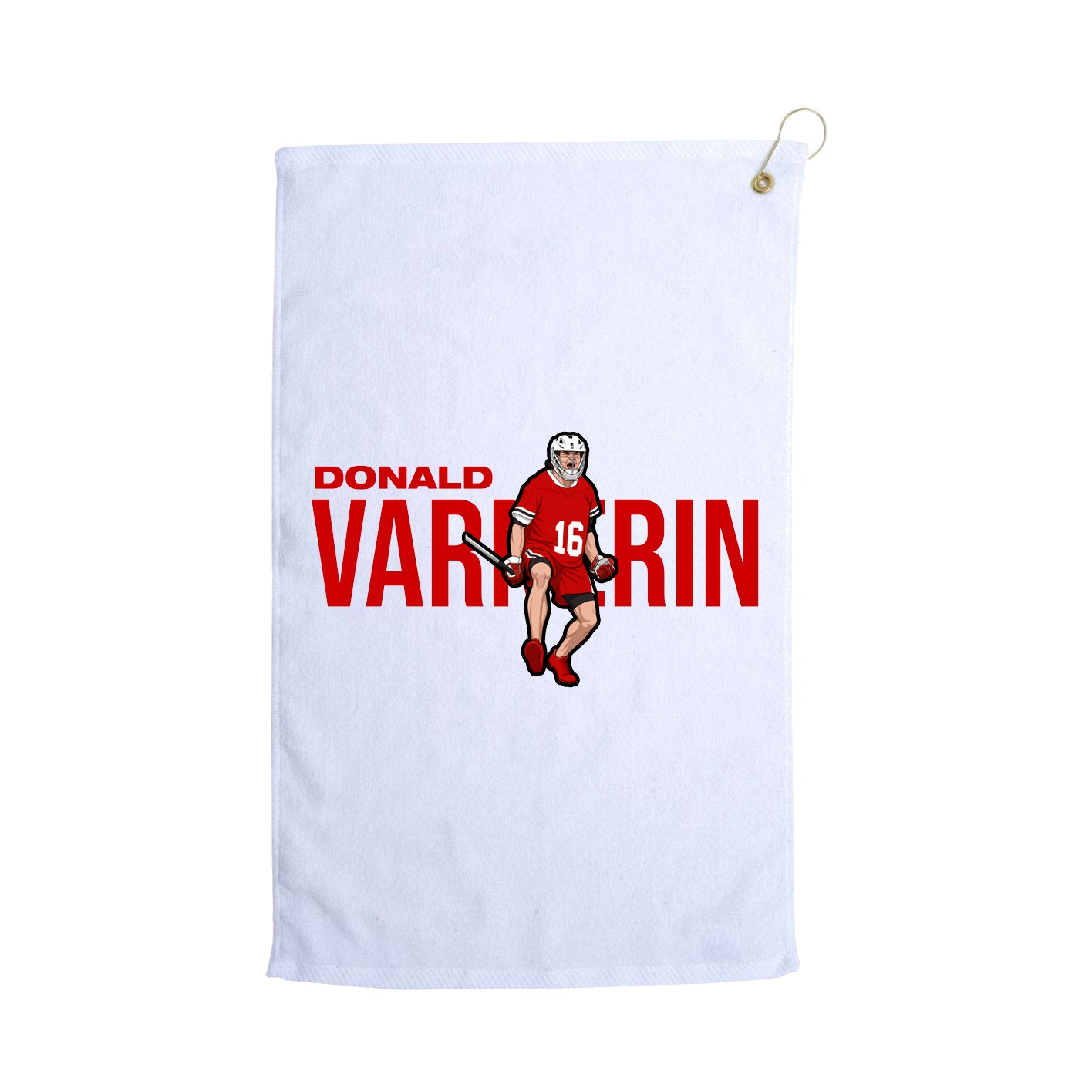 Golf Towel — Player Name in White