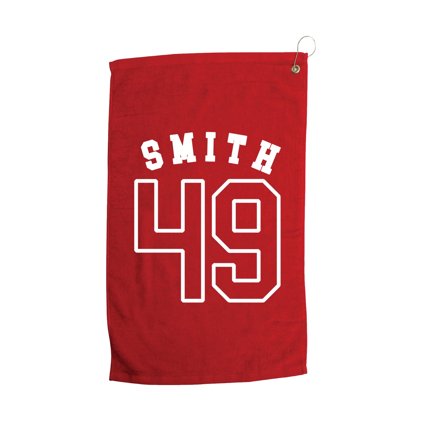 Golf Towel — Shirsey Arch in Red