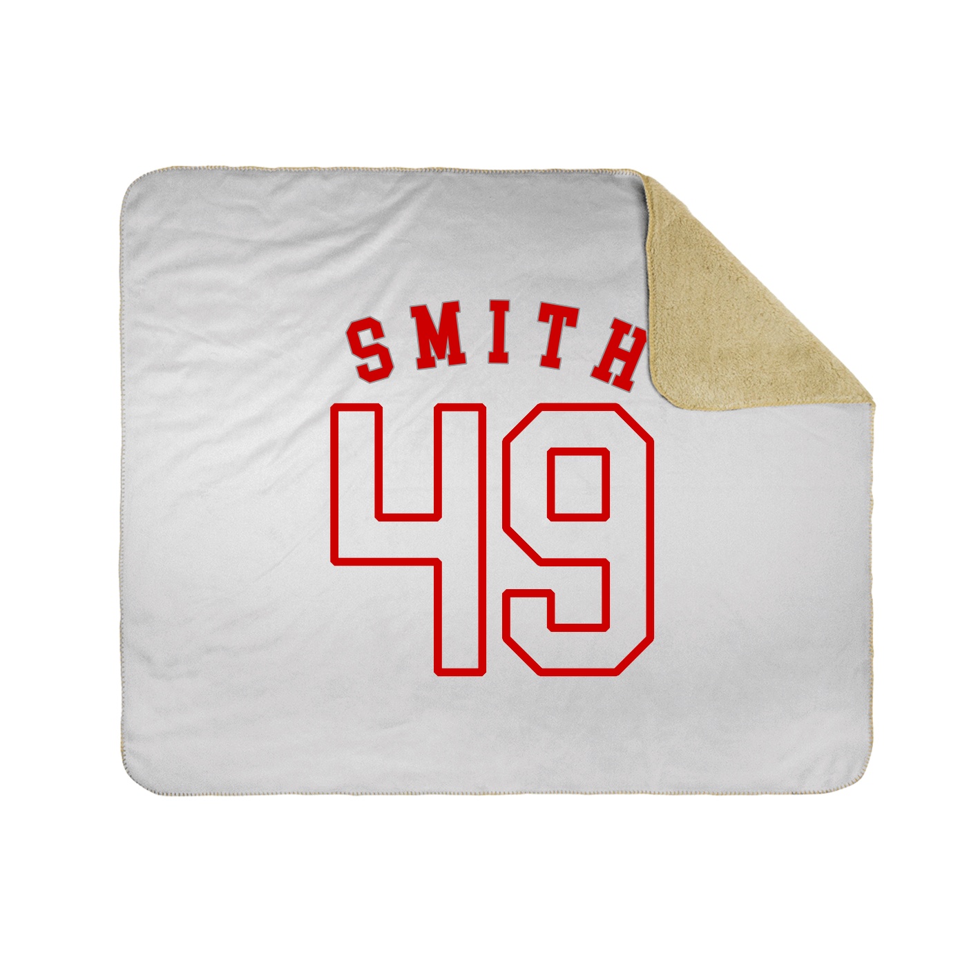 Throw Blanket — Shirsey Arch in White