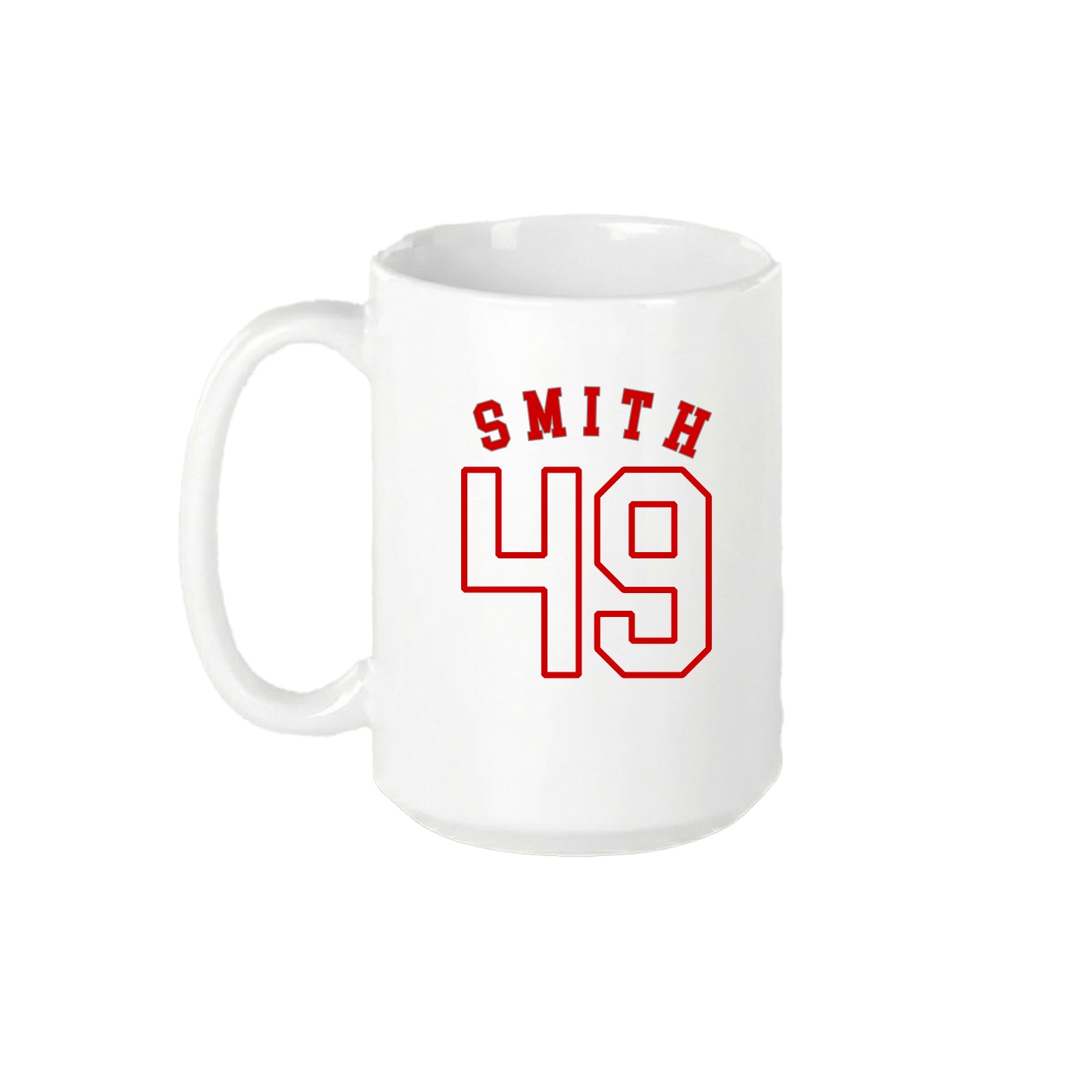 15oz Coffee Mug — Shirsey Arch in White