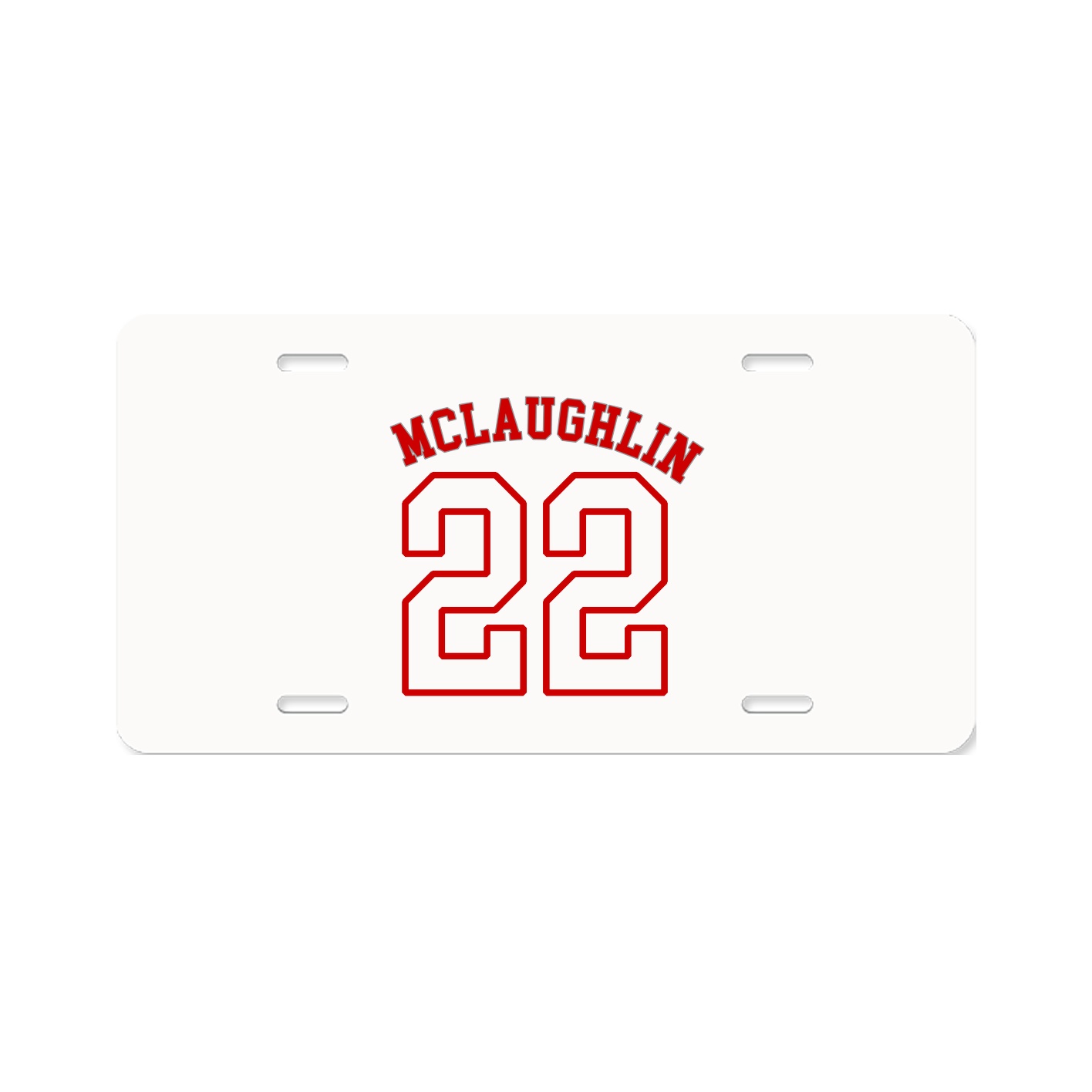 License Plate — Shirsey Arch in Classic