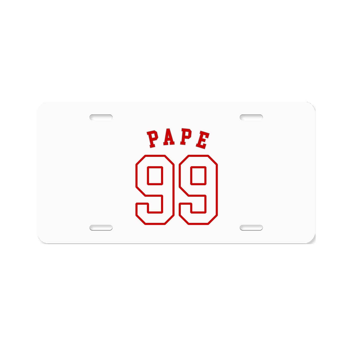 License Plate — Shirsey Arch in Classic