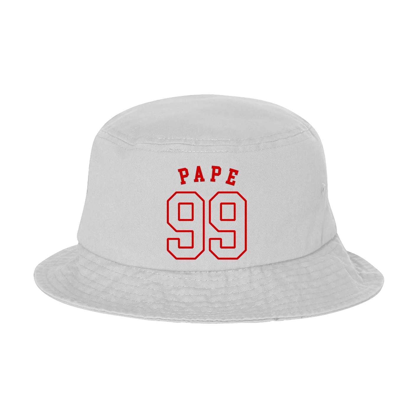 Bucket Cap — Shirsey Arch in White
