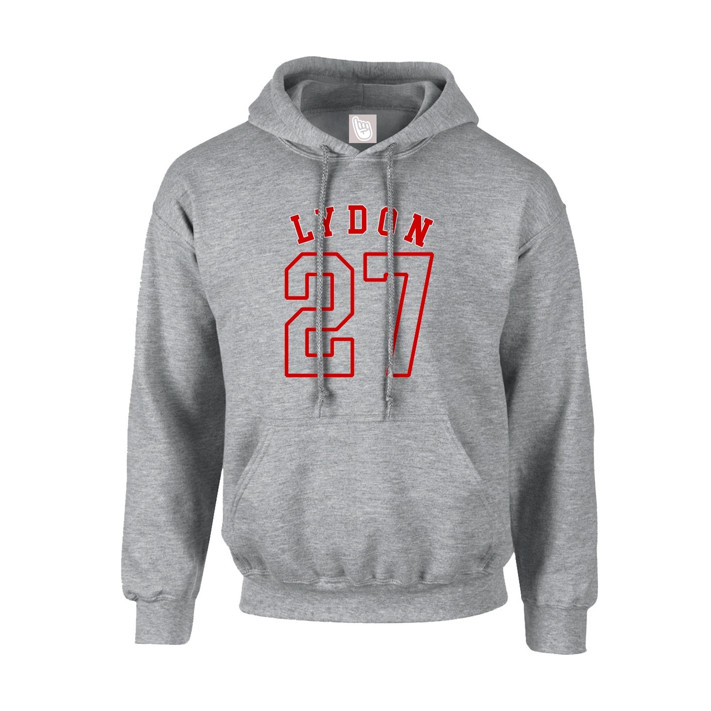 Youth Hoodie — Shirsey Arch in Grey