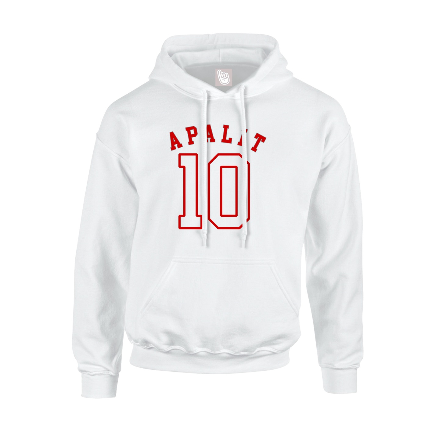 Youth Hoodie — Shirsey Arch in White