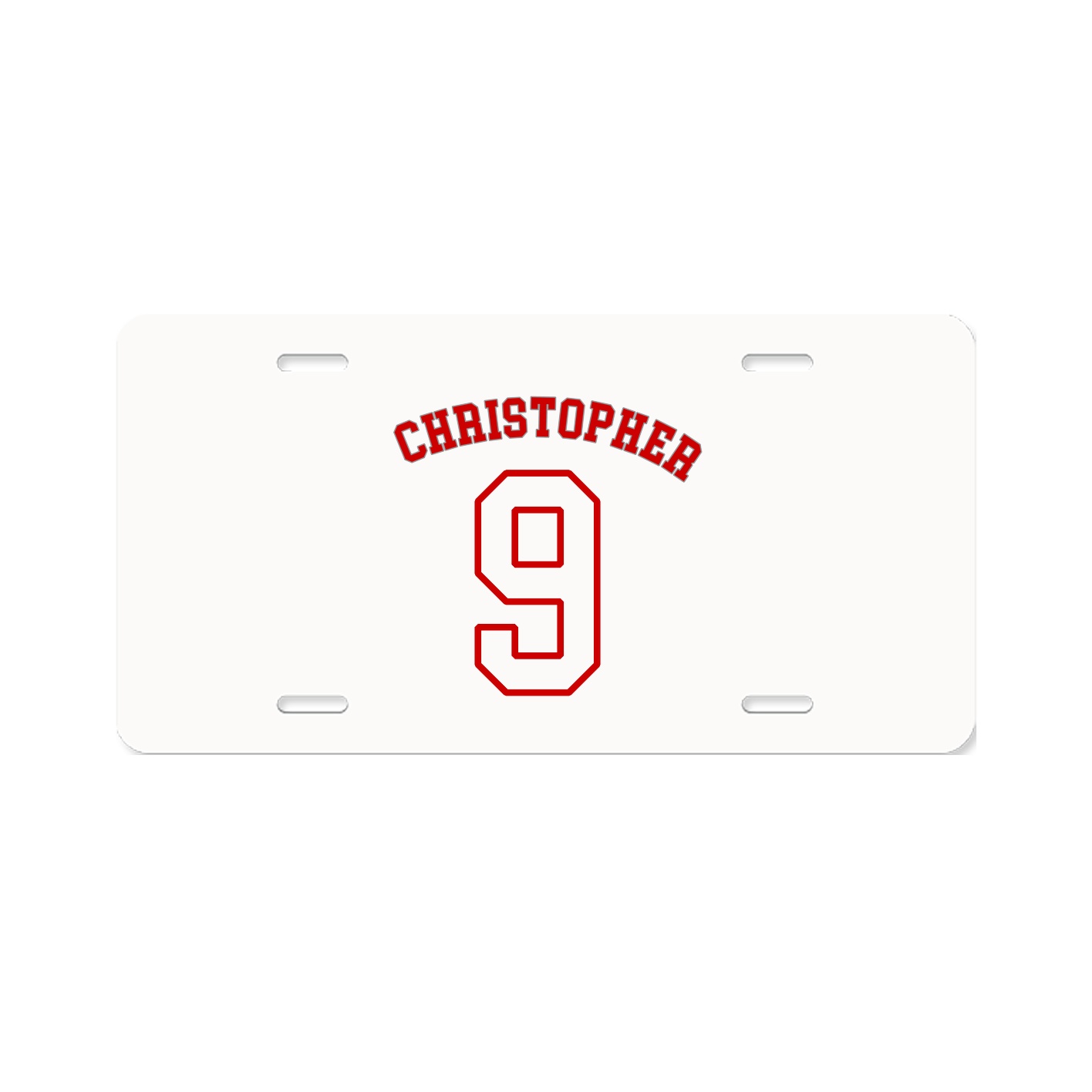 License Plate — Shirsey Arch in Classic