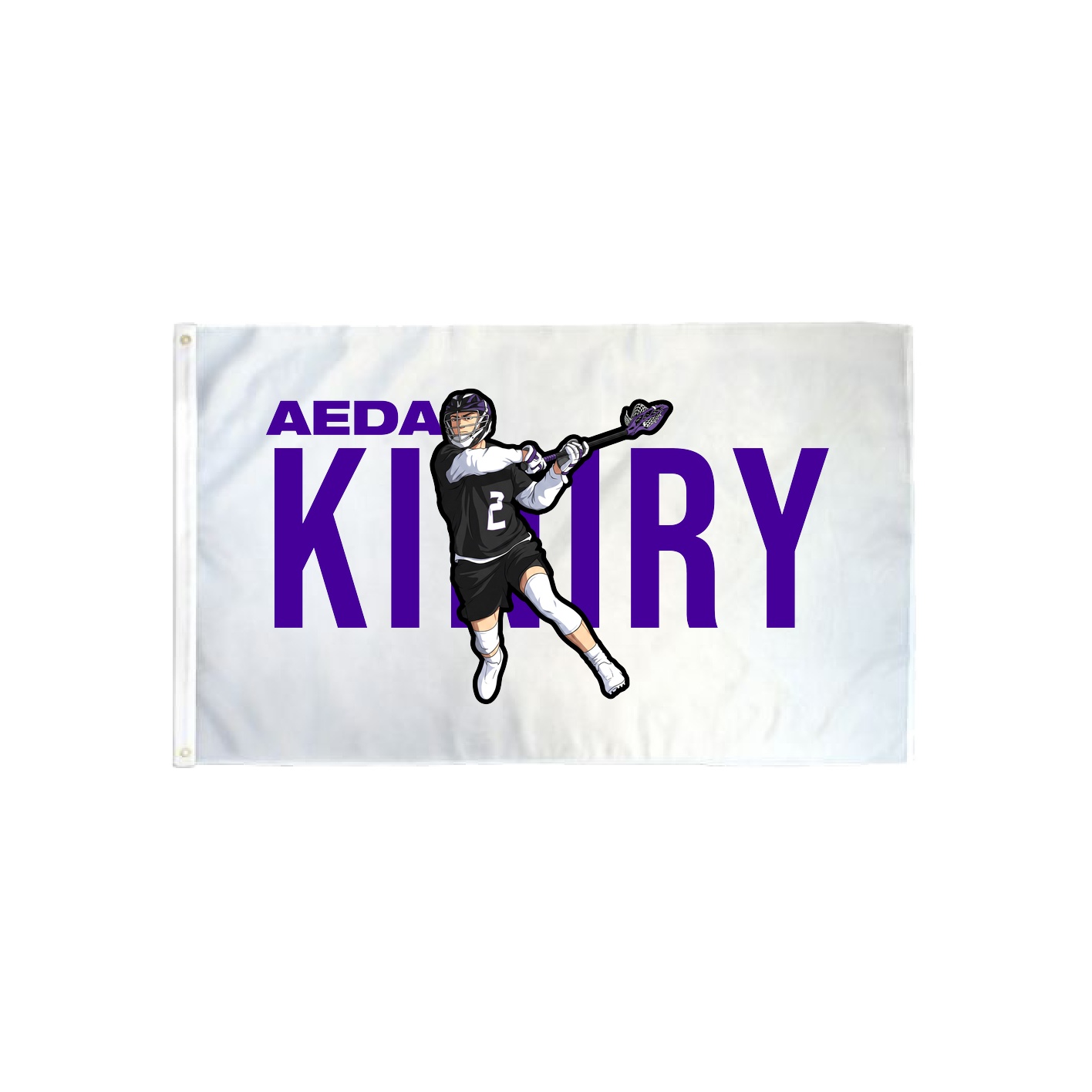 3x5 Flag — Player Name in Classic