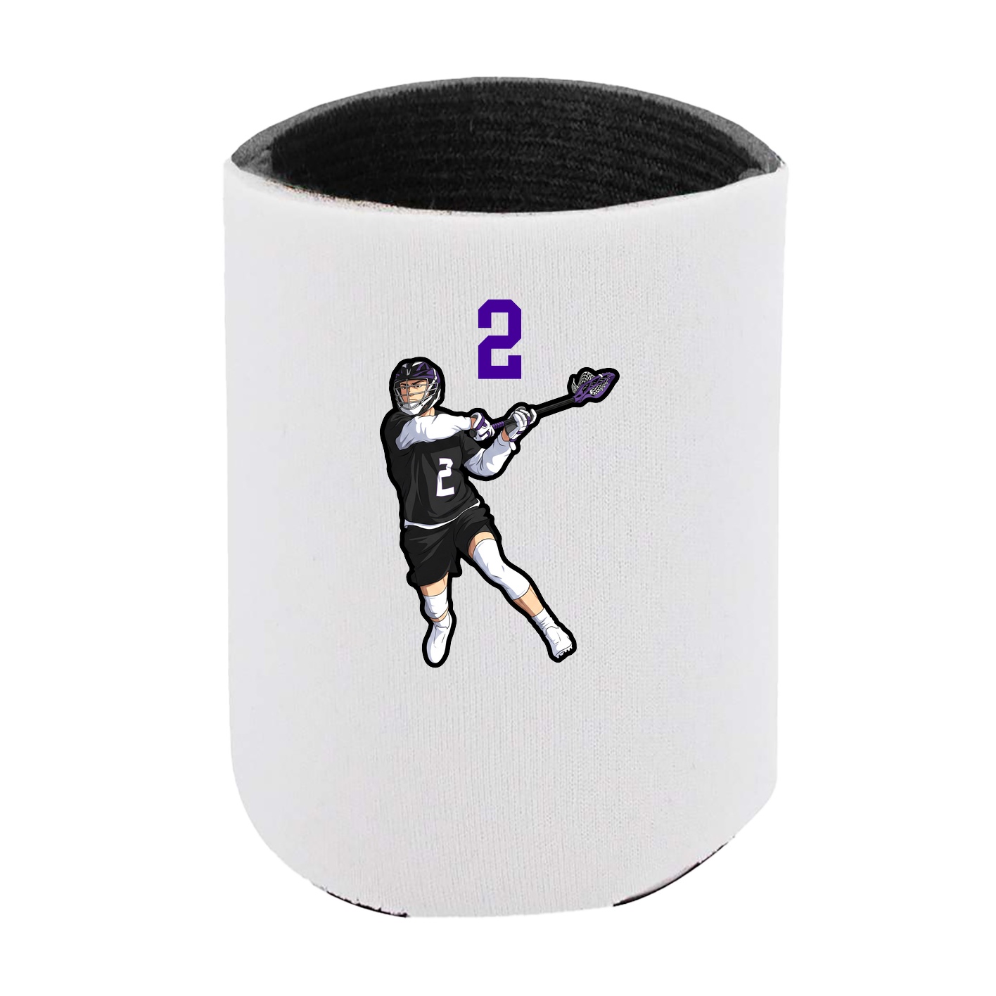 Can Holder — Number Top in White