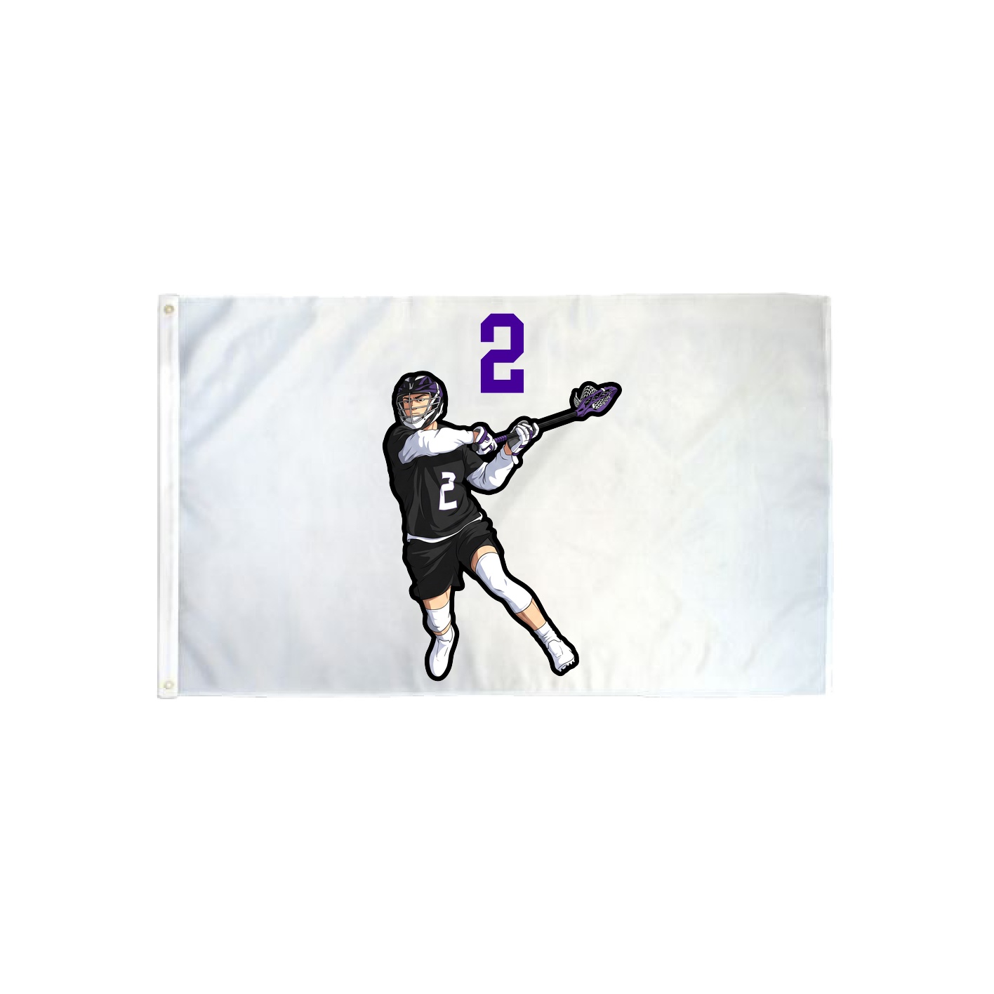 3x5 Flag — Number Top in Classic